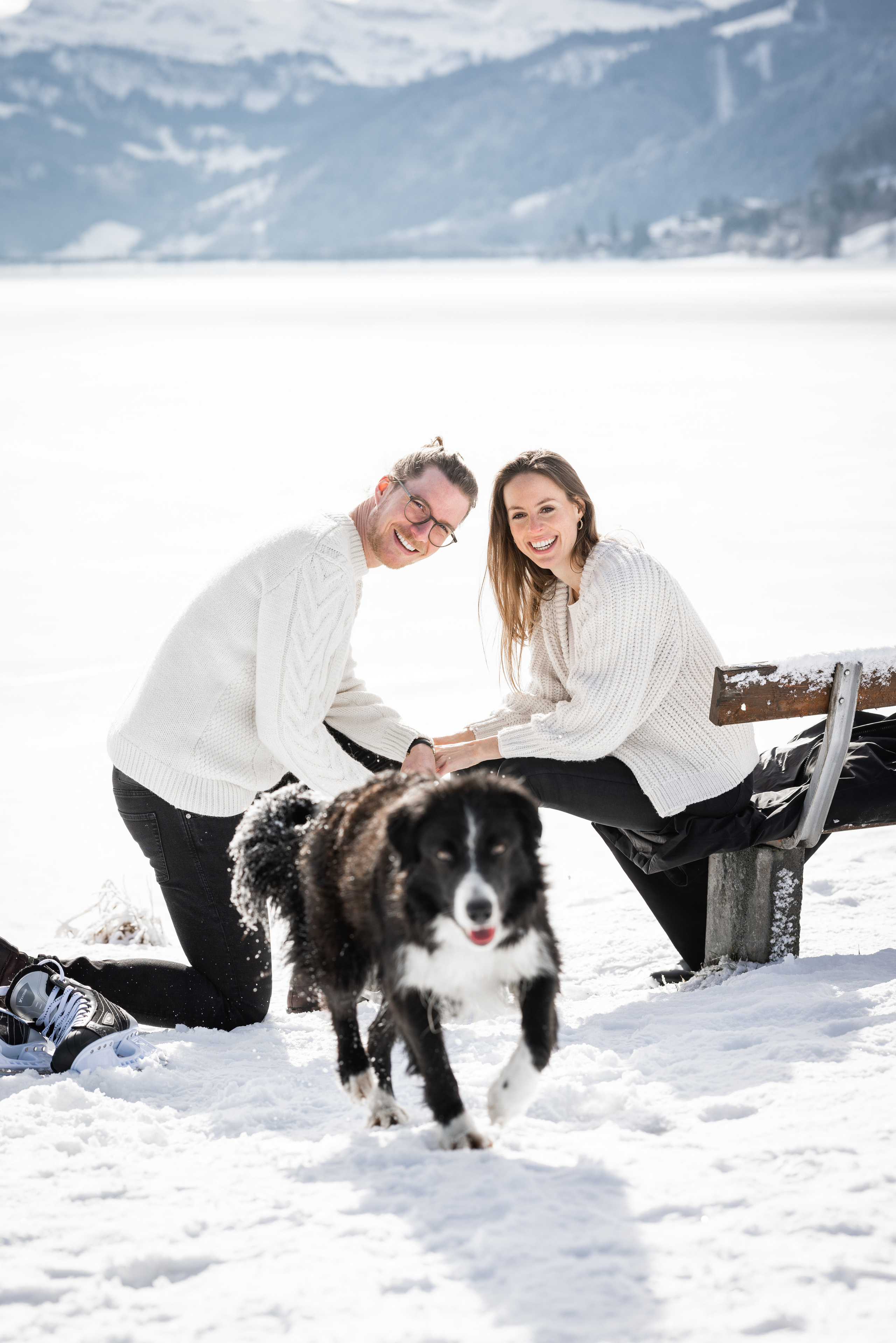 Winter in Einsiedeln. Family photographer Zurich & Switzerland Daria Moore