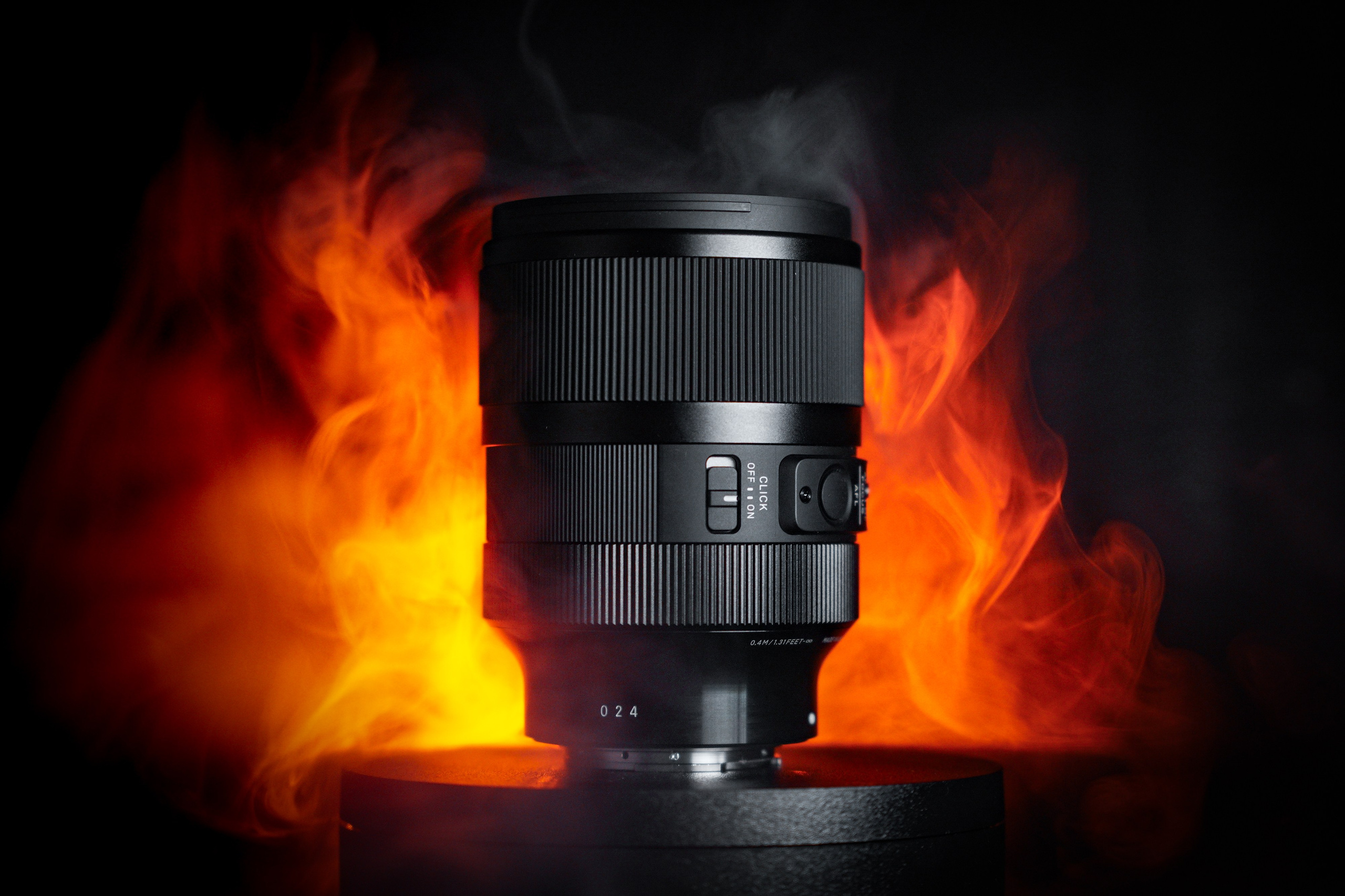 SIGMA 50mm 1.2 внешний вид объектива