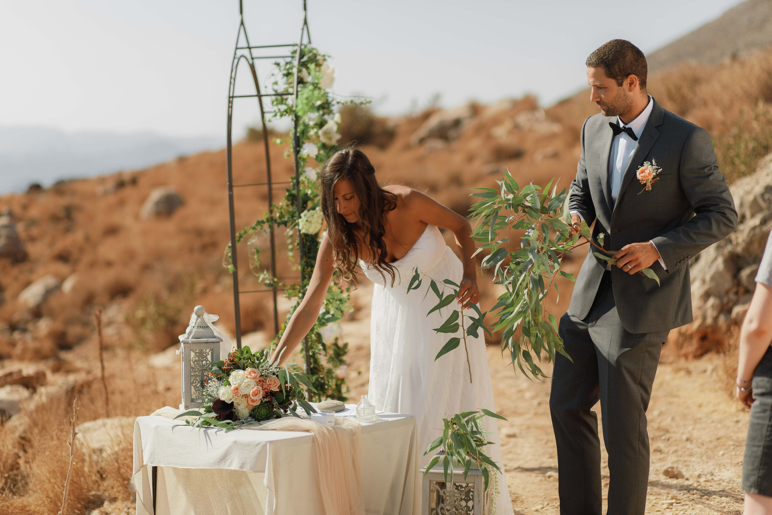 Marino & Steffi, Crete. Denny Savon — Photographer in Santorini | Weddings, Love Stories & Flying Dress