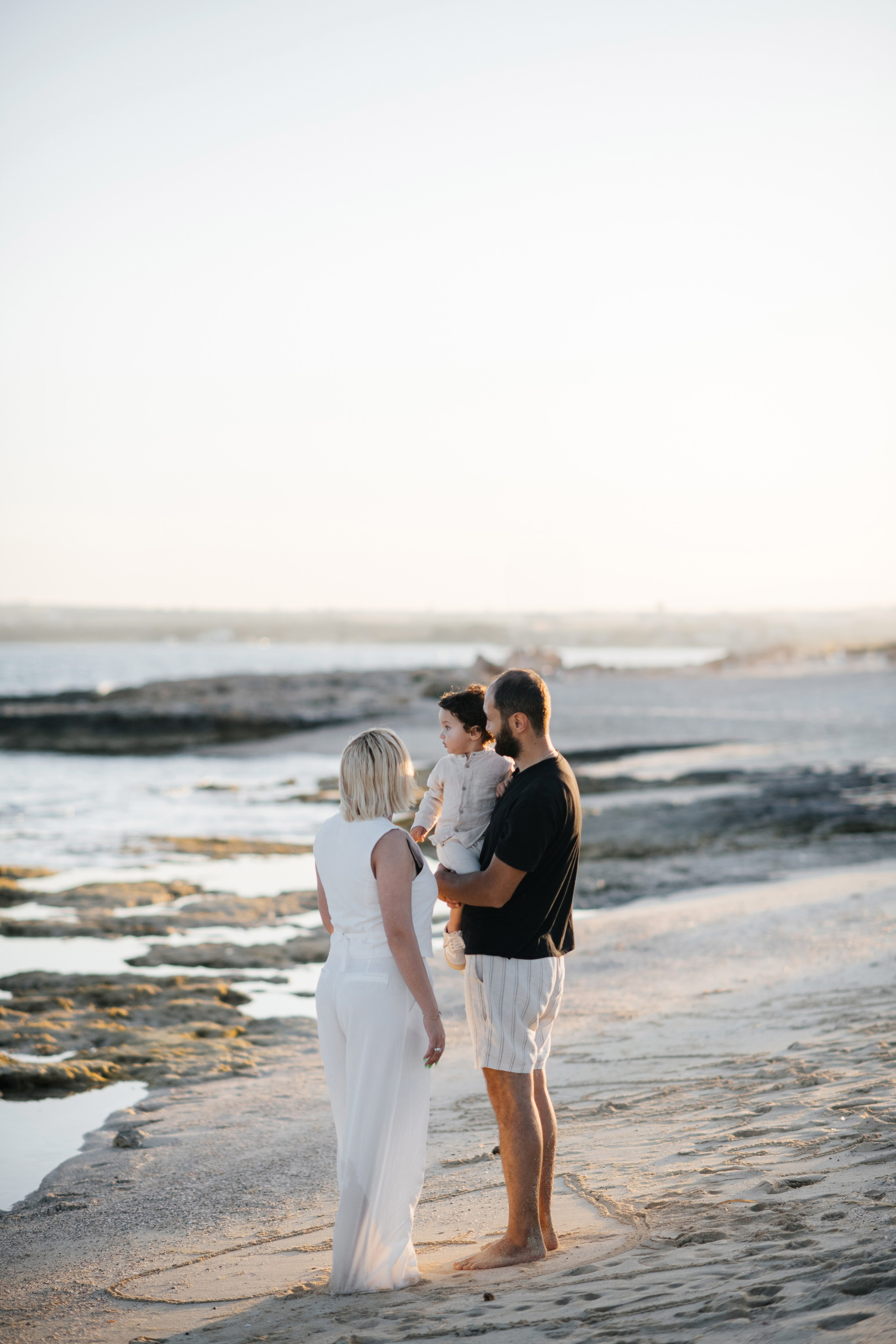 На пляже. Фотограф на Кипре