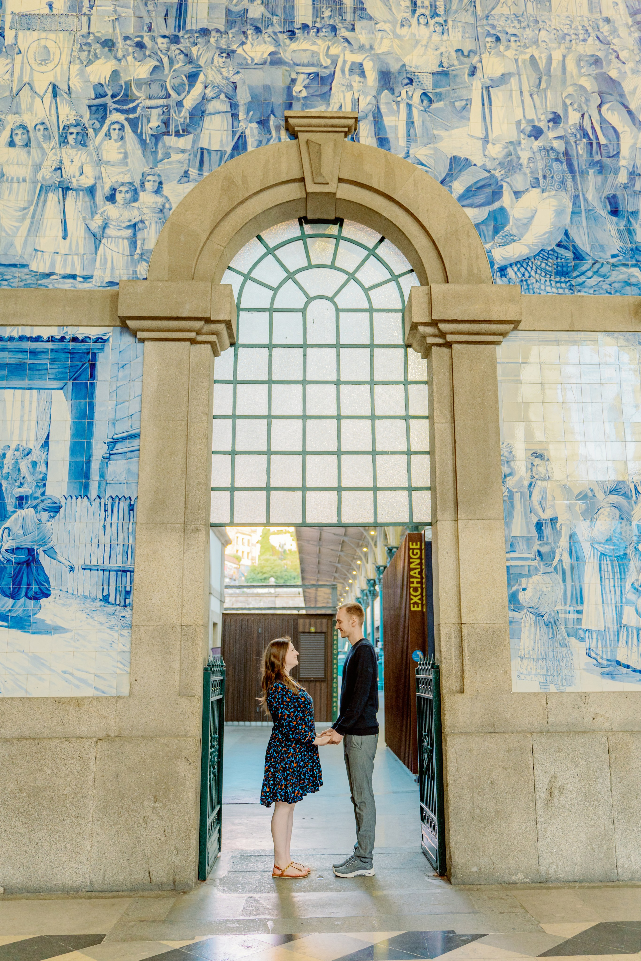 Кэролайн и Марвин в Порту и Вила-Нова-ди-Гая. Фотограф и видеограф в Португалии