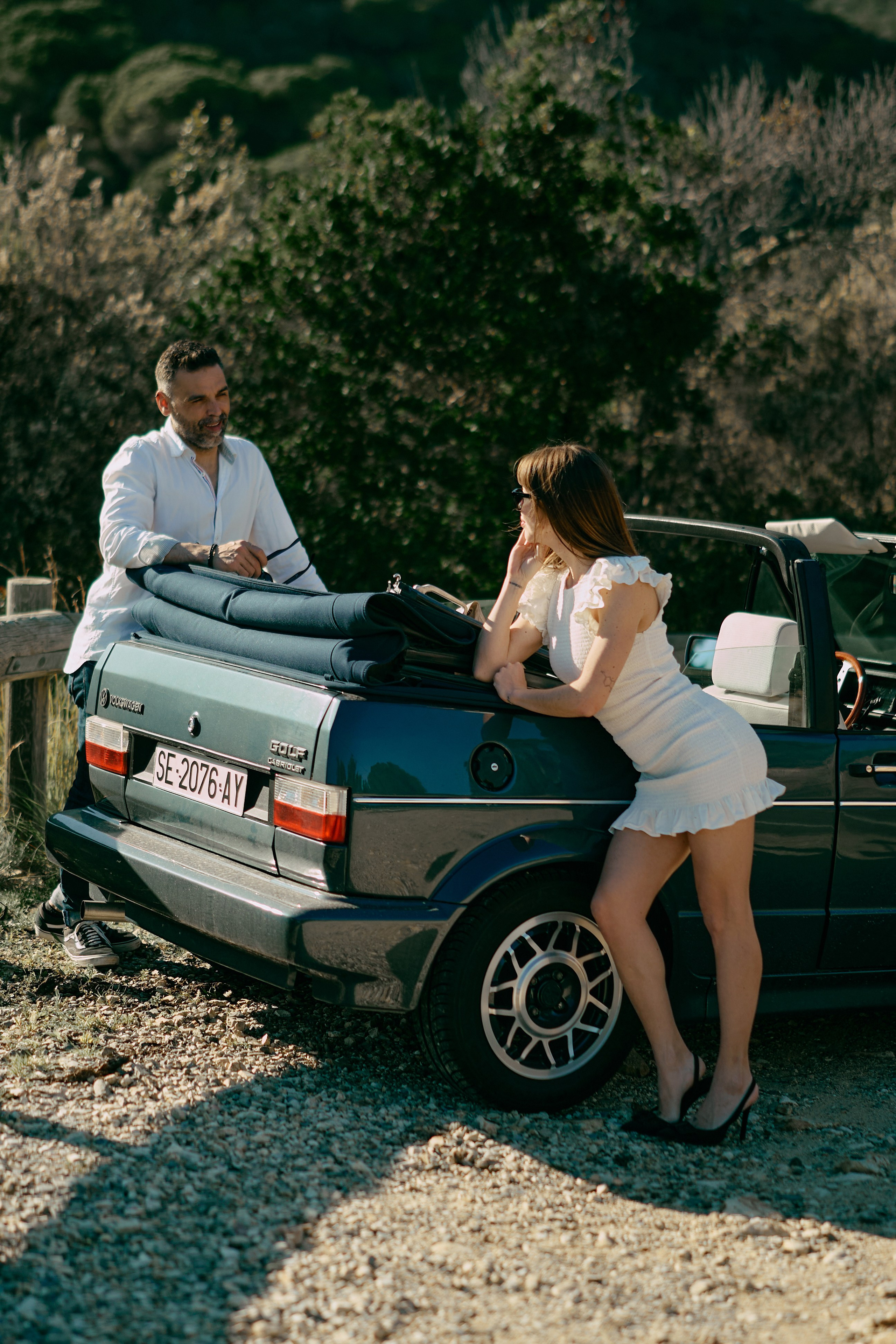 Дорога. Джоан и Елена. Photographer in Barcelona Spain Zhanna Zakharchenko