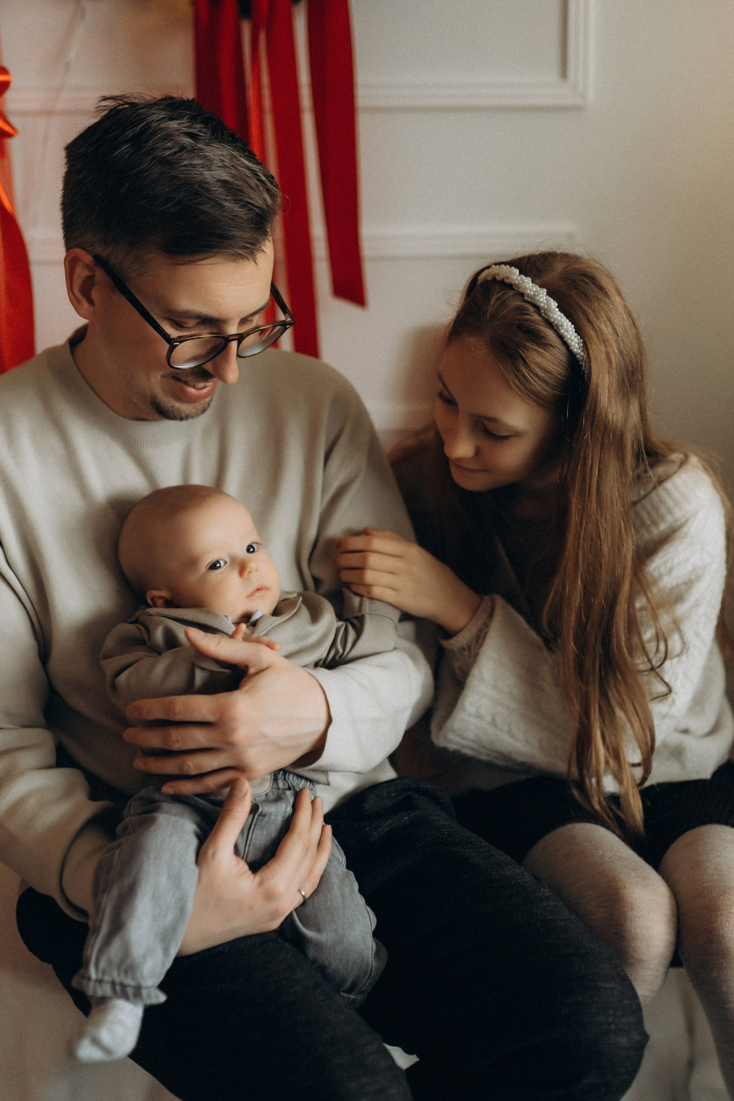 Together at Christmas. Семейный фотограф Лейпциг, Германия