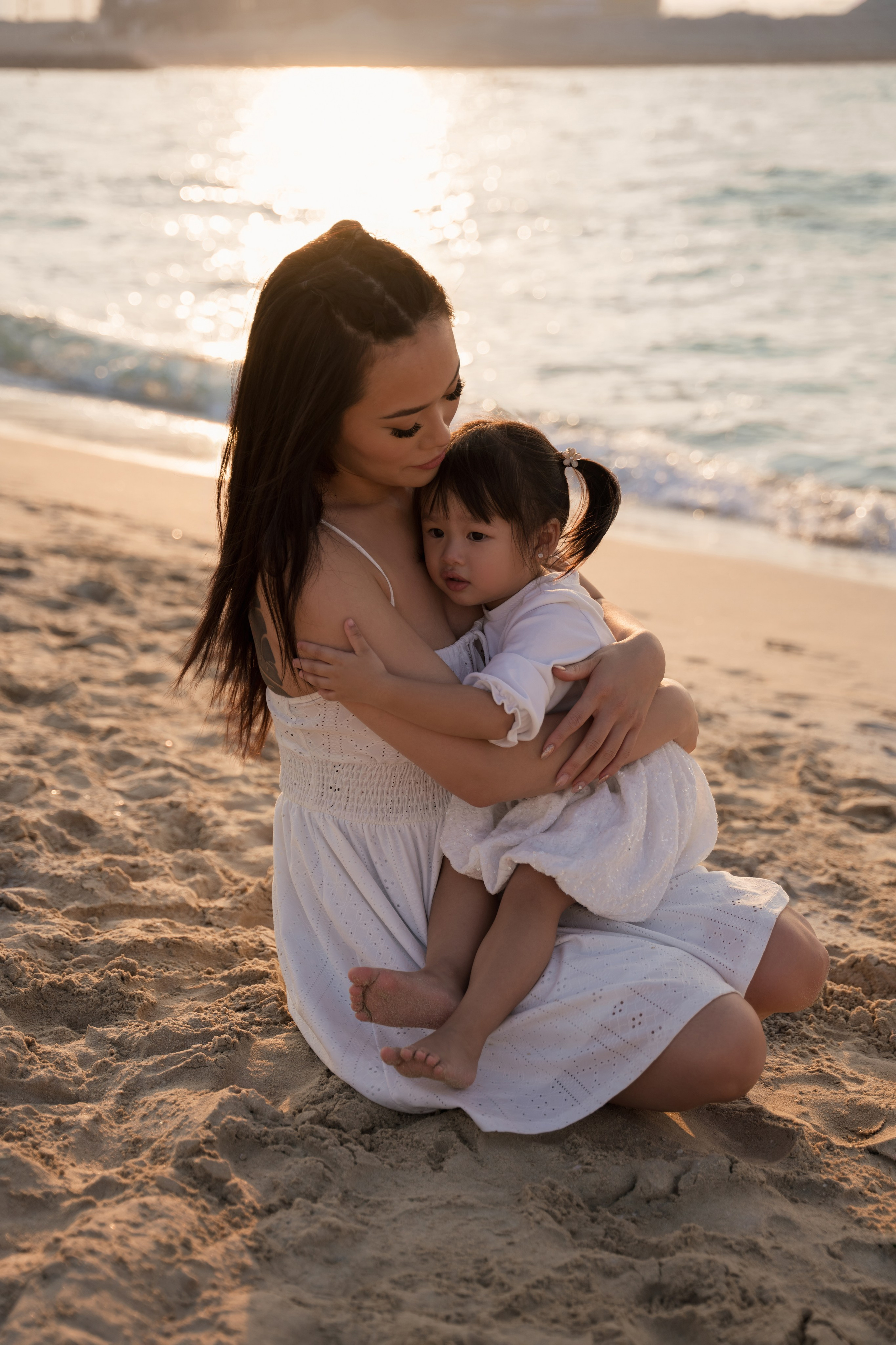 Sea breeze and giggles. Angela Iakovleva — Family Photographer in Dubai