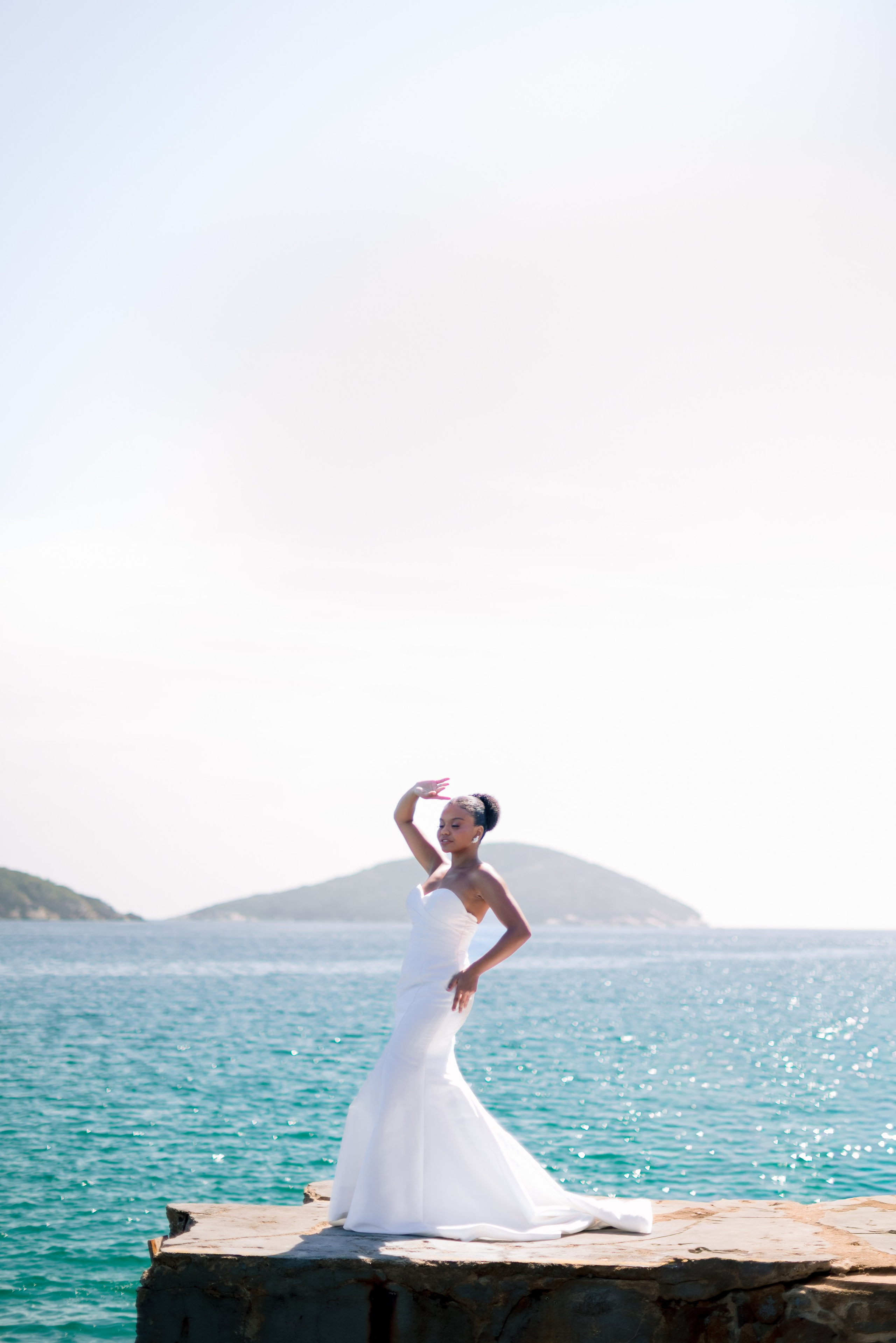 Véu & Mar | Editorial. Junior Ribeiro Fotografia