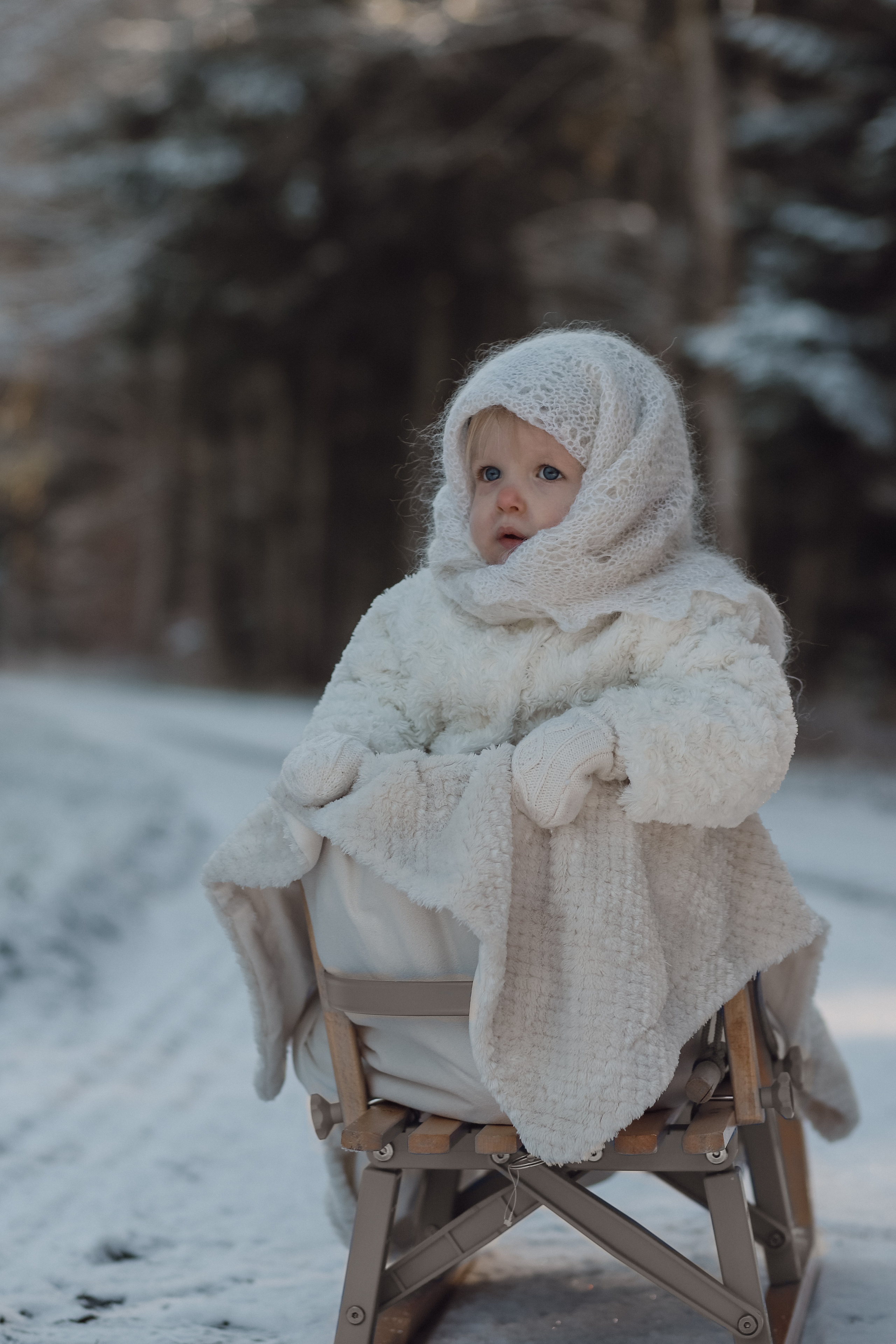Winter-Shooting. Olena Fritz Fotografie