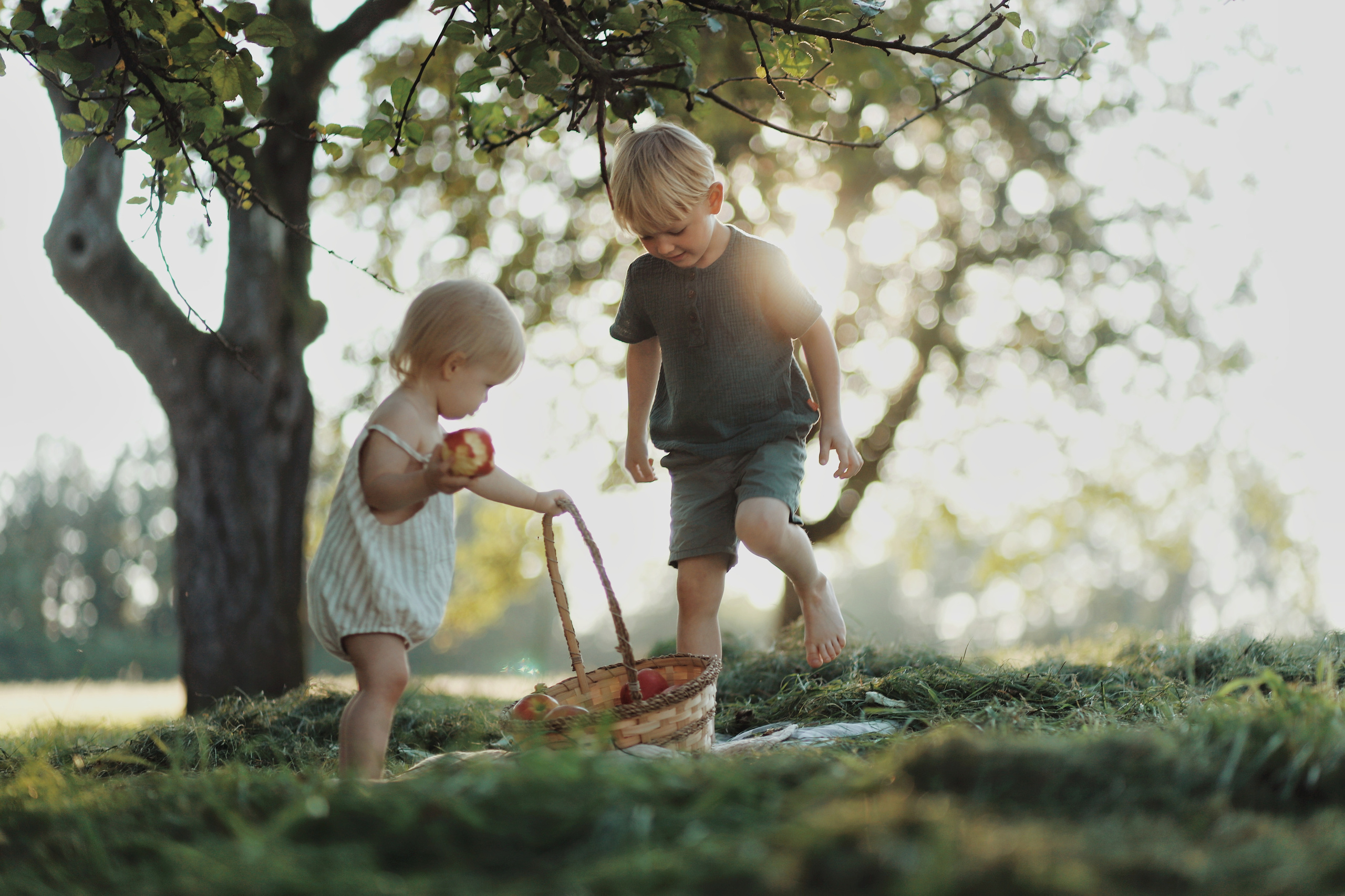 Apfelgarten-Shooting. Olena Fritz Fotografie