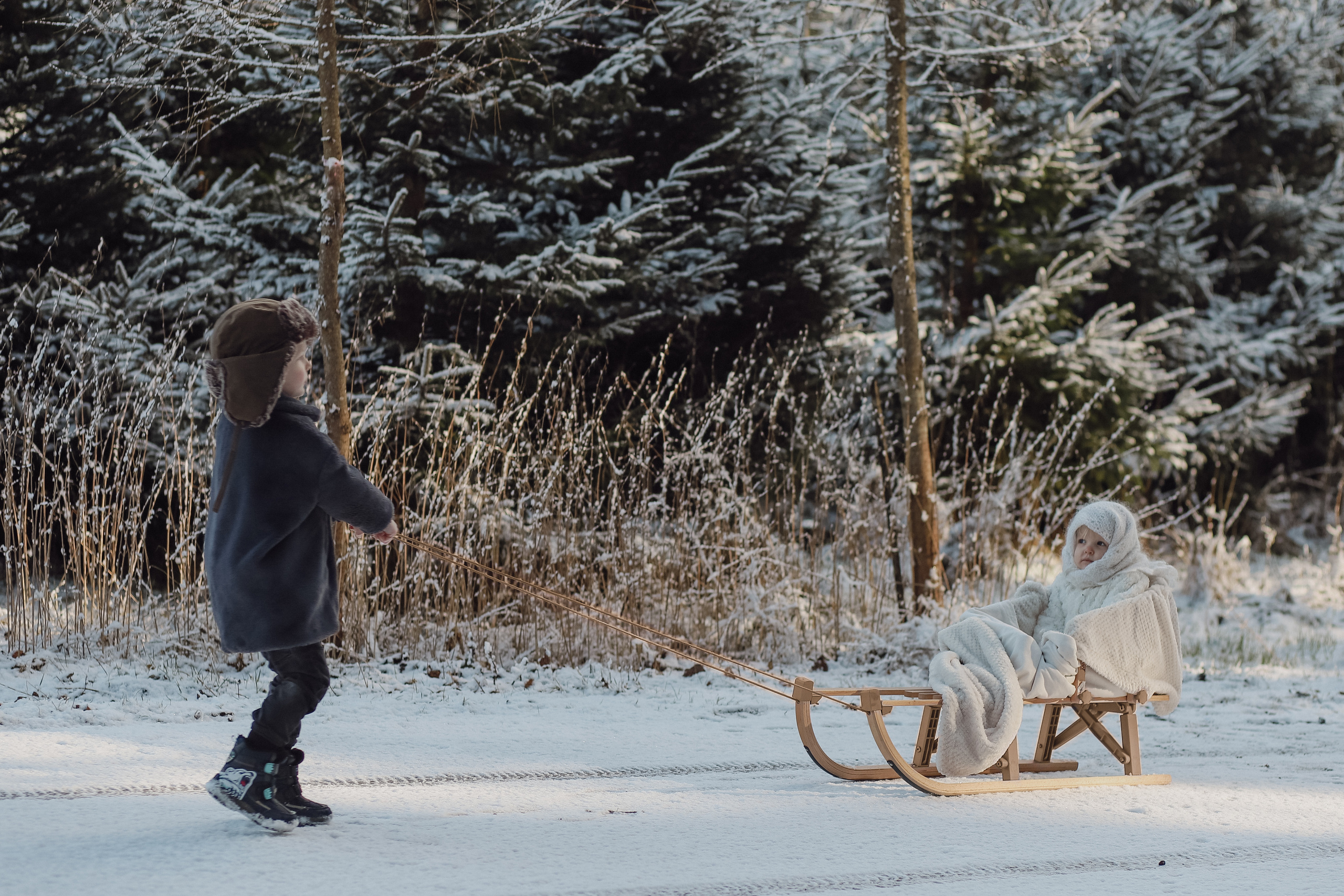 Winter-Shooting. Olena Fritz Fotografie