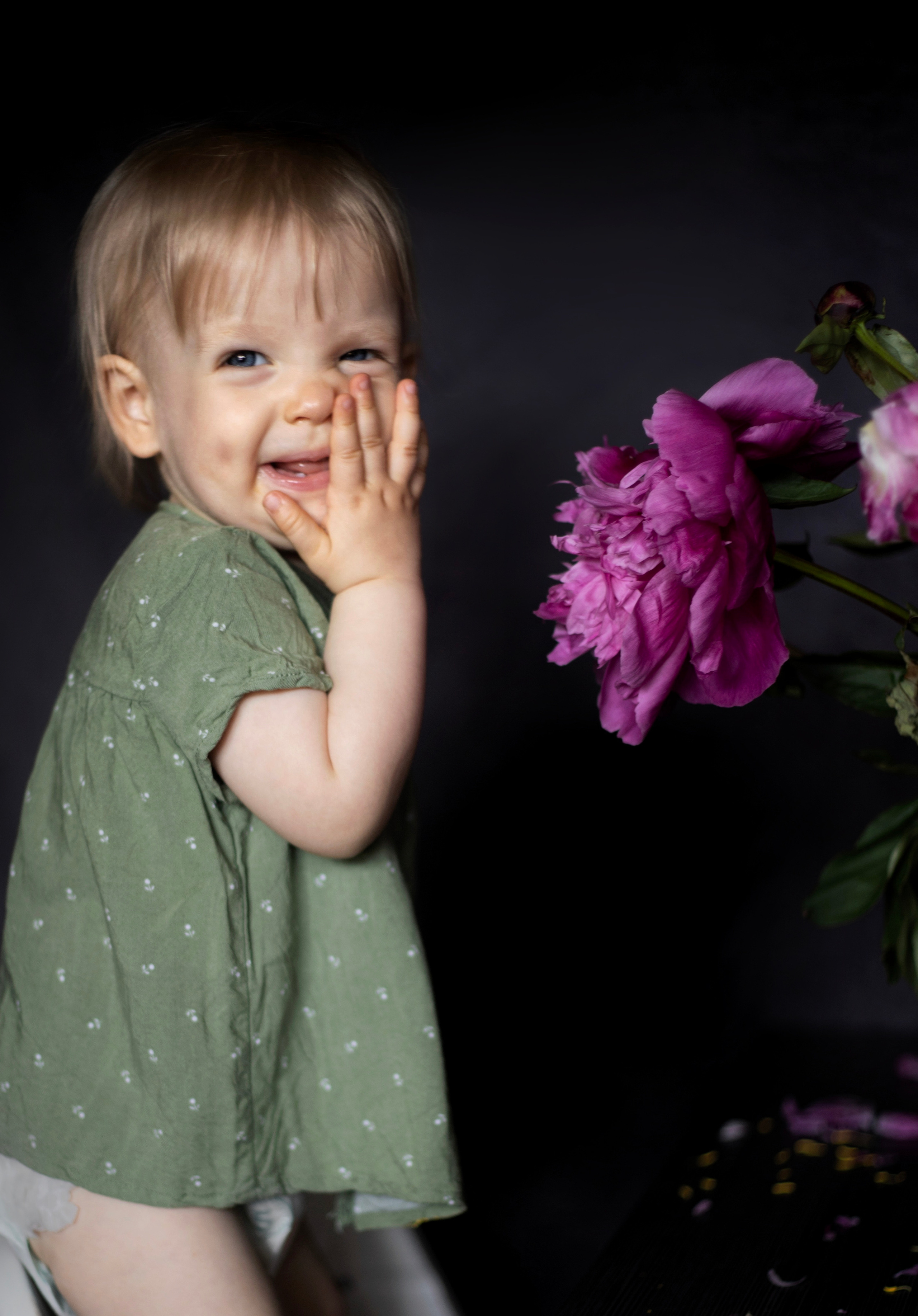 Fotografie zu Hause (mit Blumen. Olena Fritz Fotografie