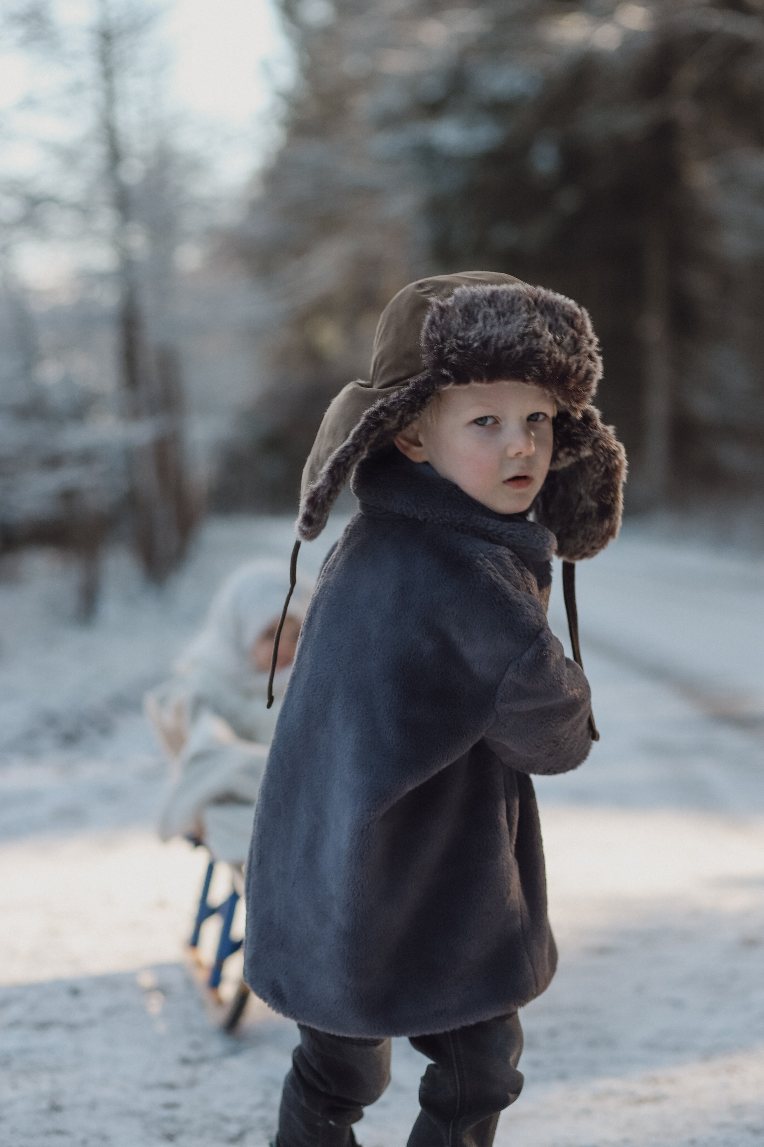Winter-Shooting. Olena Fritz Fotografie