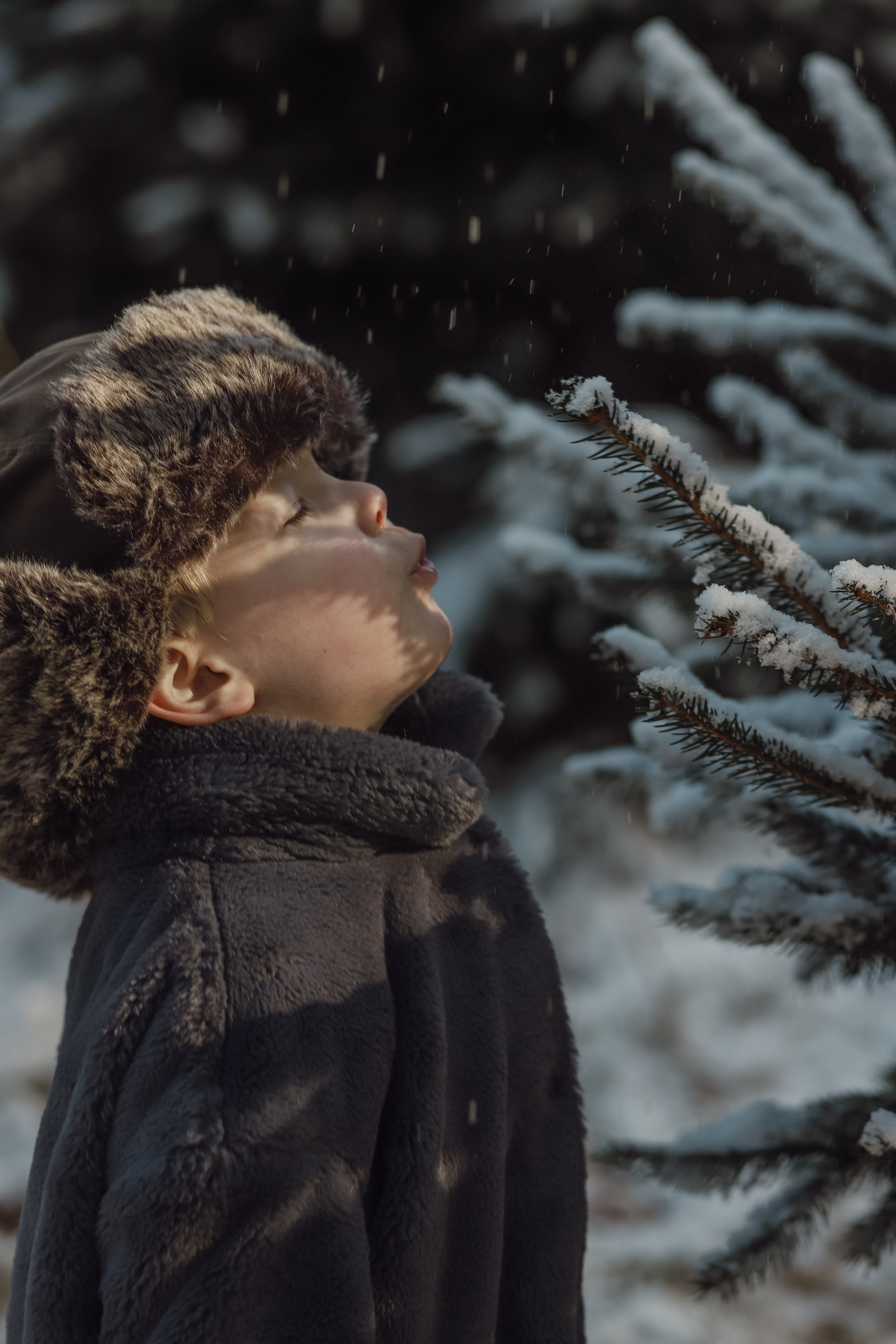 Winter-Shooting. Olena Fritz Fotografie