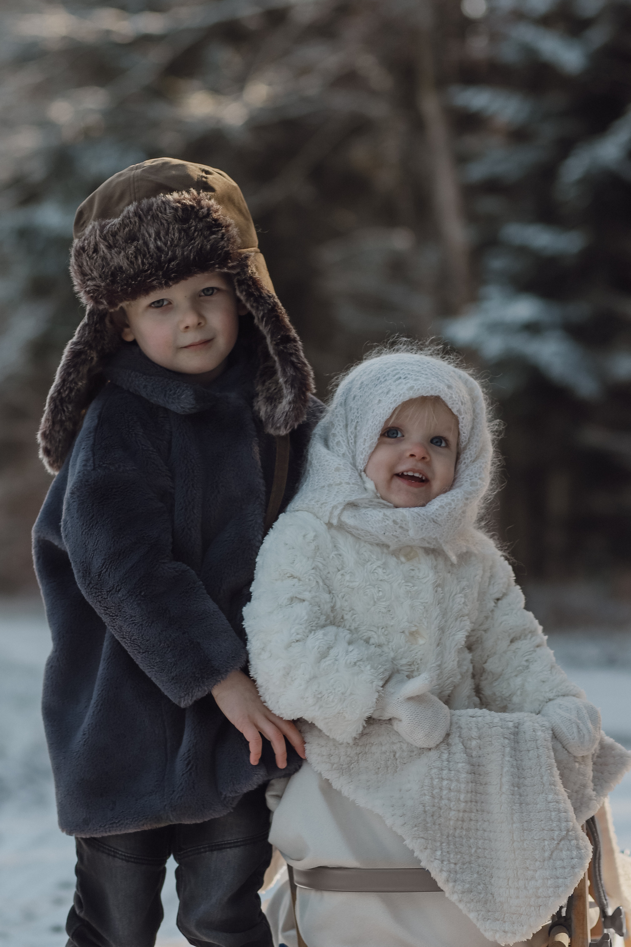 Winter-Shooting. Olena Fritz Fotografie