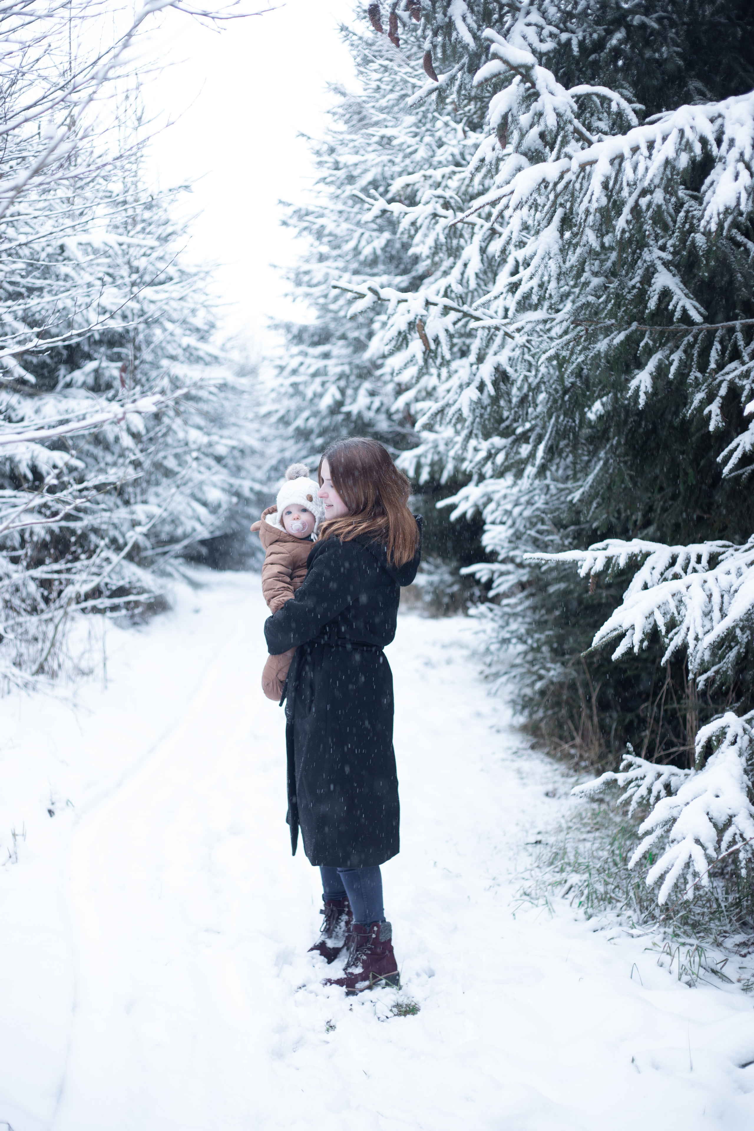 Winterfotografie (im Wald). Olena Fritz Fotografie