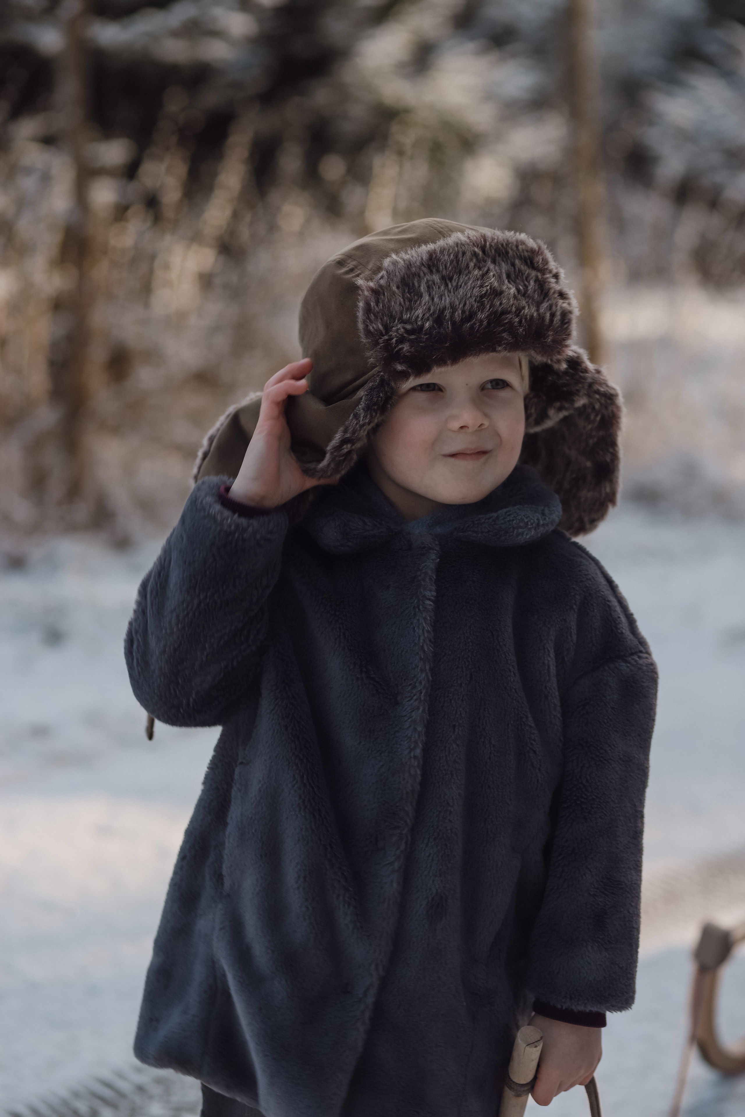 Winter-Shooting. Olena Fritz Fotografie