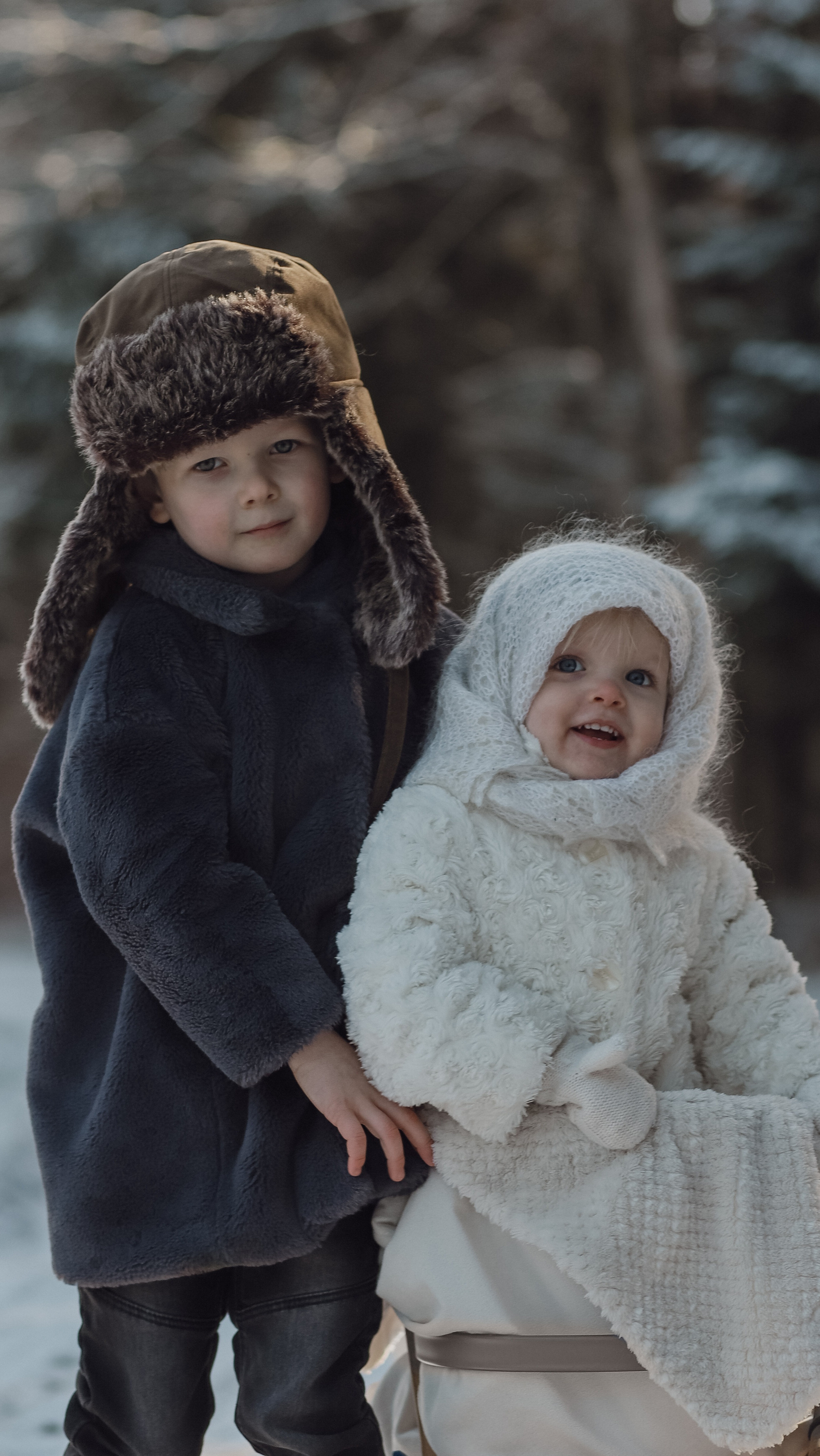 Winter-Shooting. Olena Fritz Fotografie