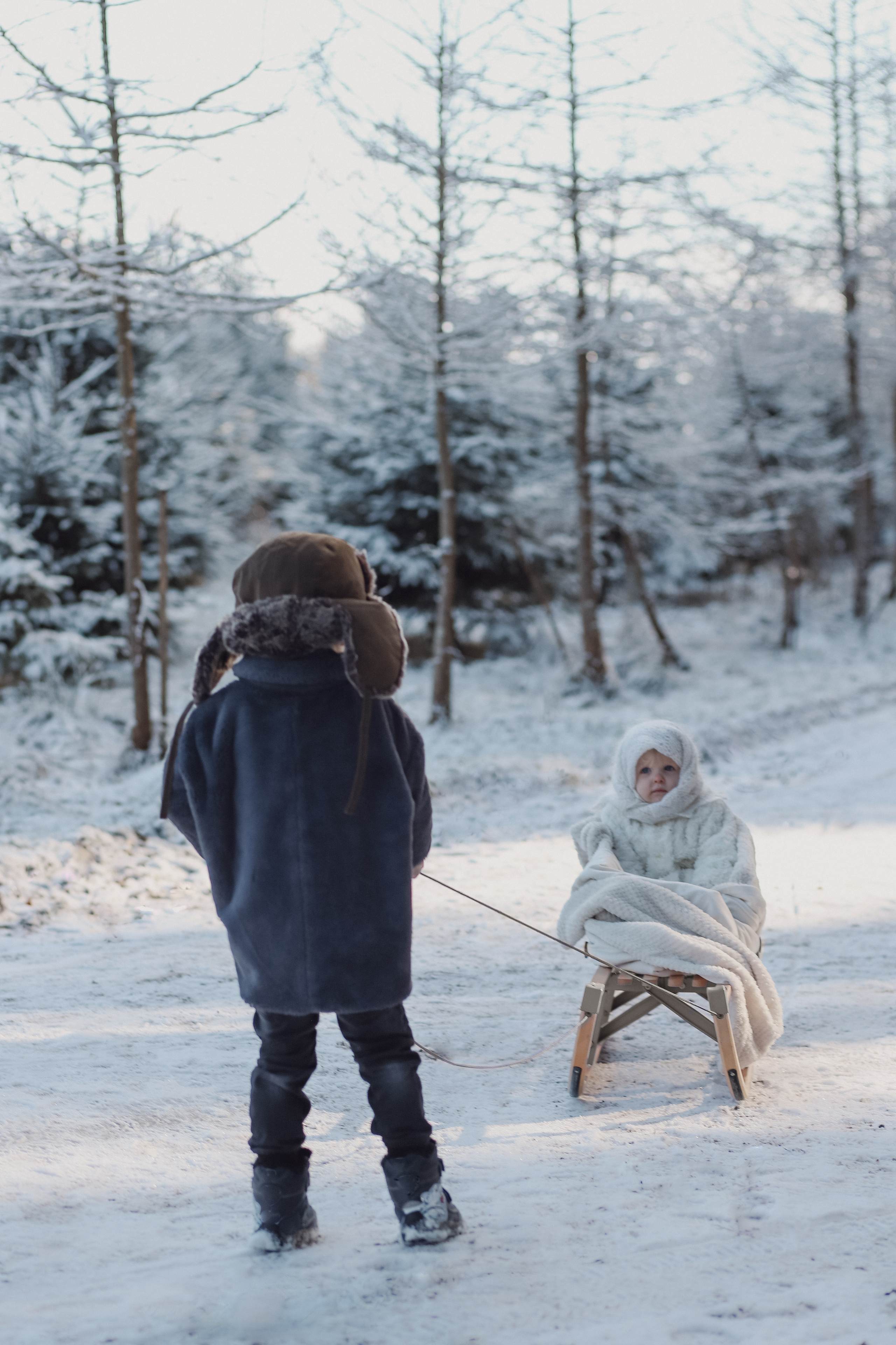 Winter-Shooting. Olena Fritz Fotografie