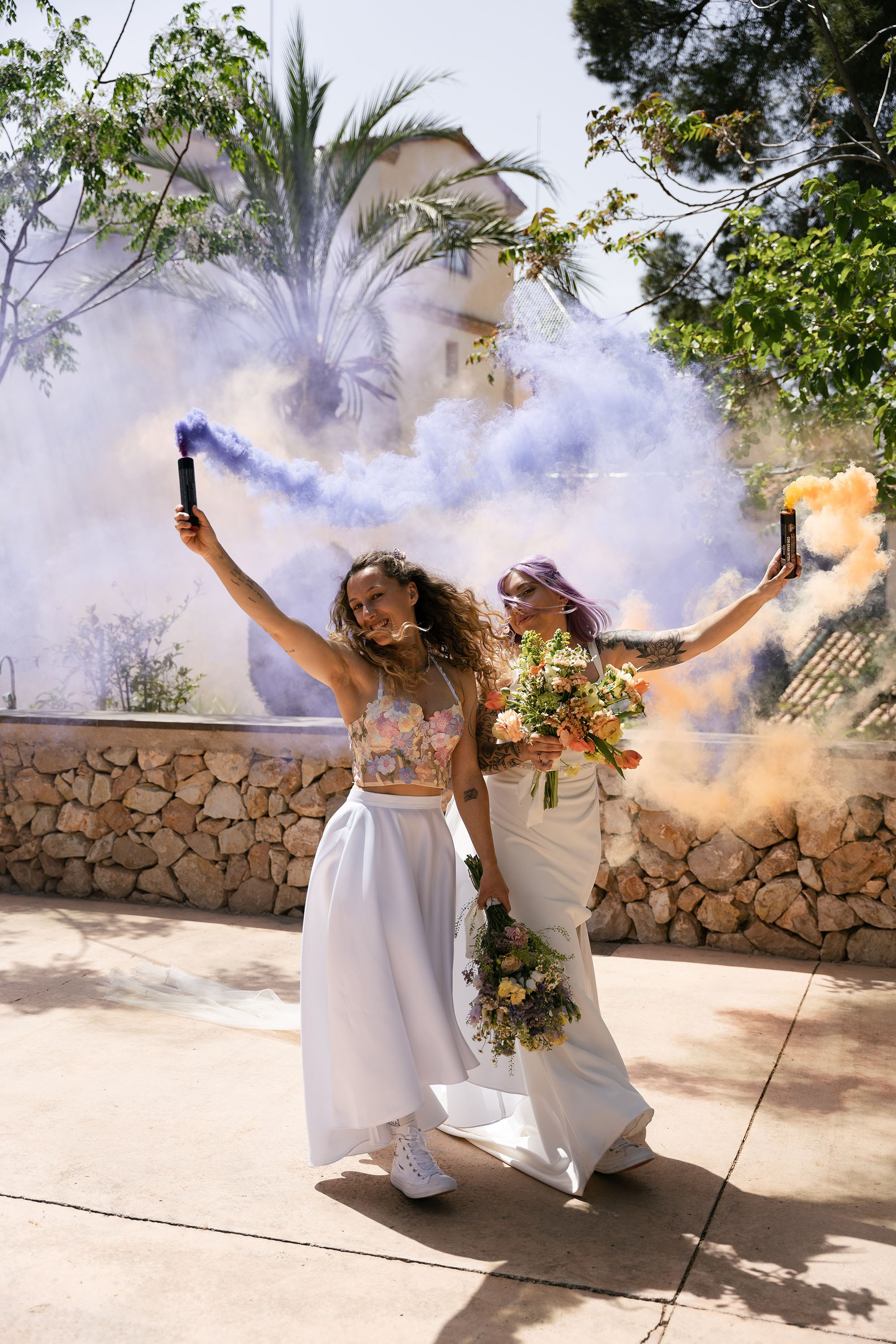 Belen and Anina. Destination Wedding Photographers based in Spain