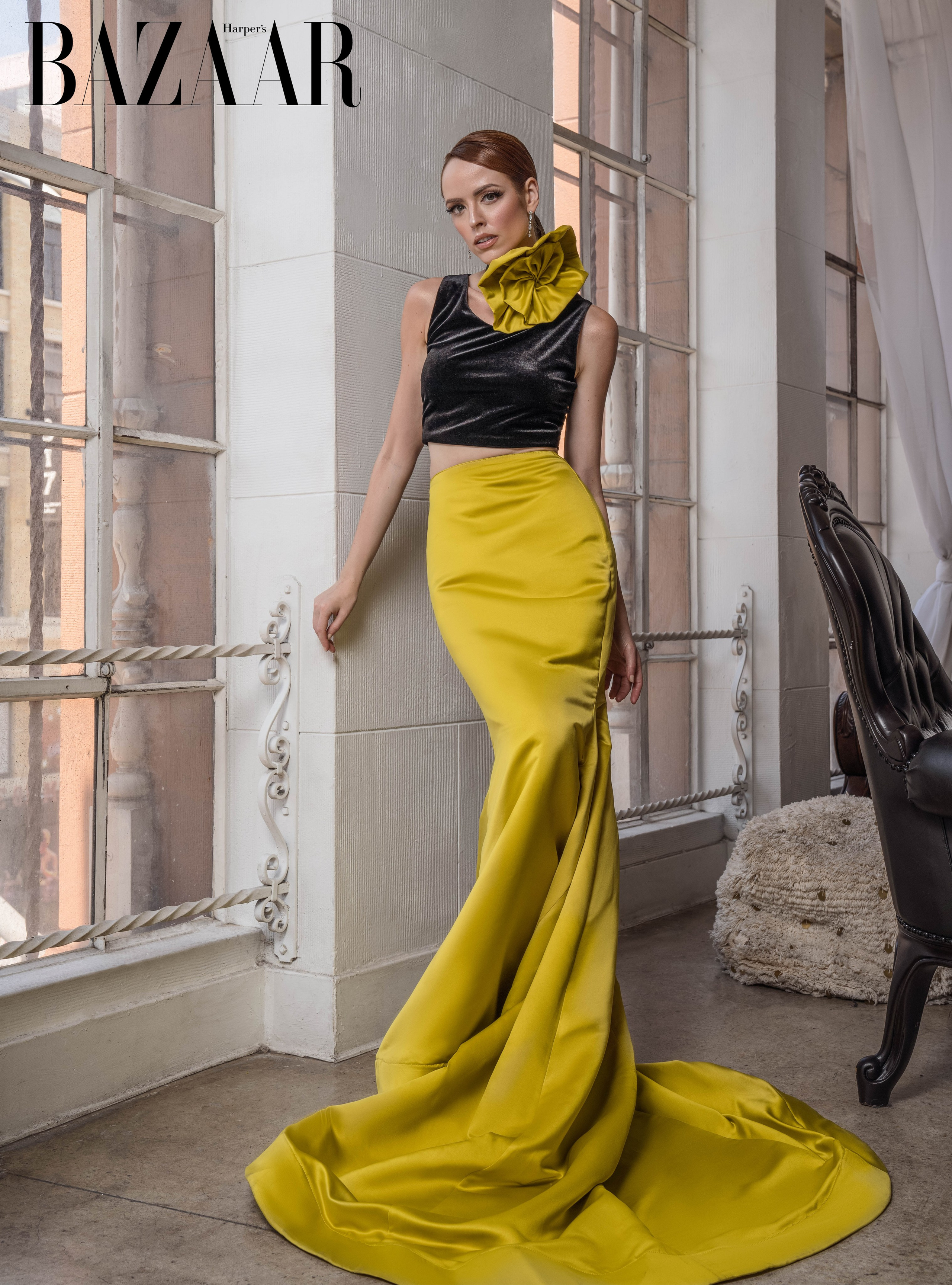 Harper`s BAZAAR. Professional high end photo retoucher Olha Kompaniiets