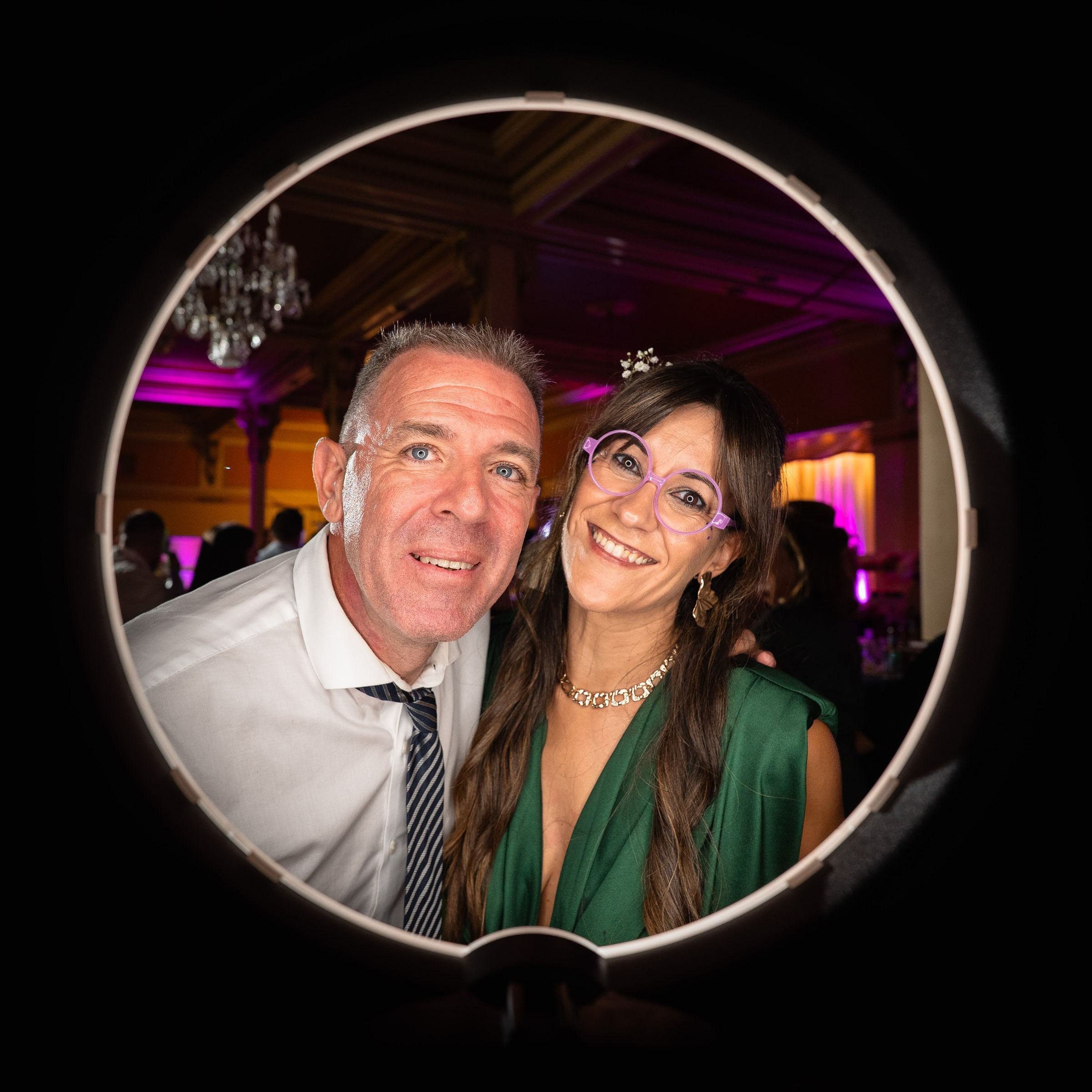 Photocircle y fotos de boda de Andrea y Jose en el Casino de Huesca. PIXLOVE - Fotógrafos de bodas Huesca Pirineos Zaragoza