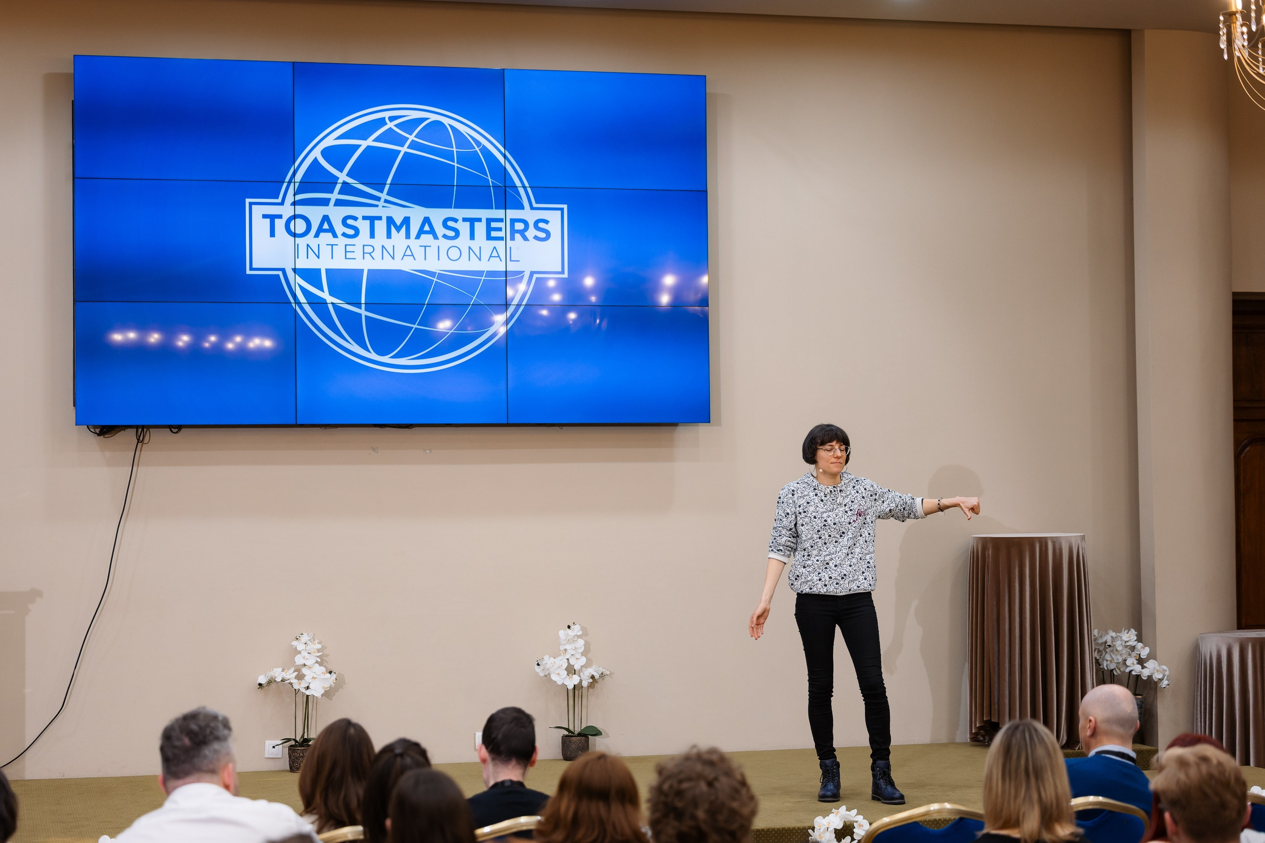Toastmasters Conference. Marius Ciocan