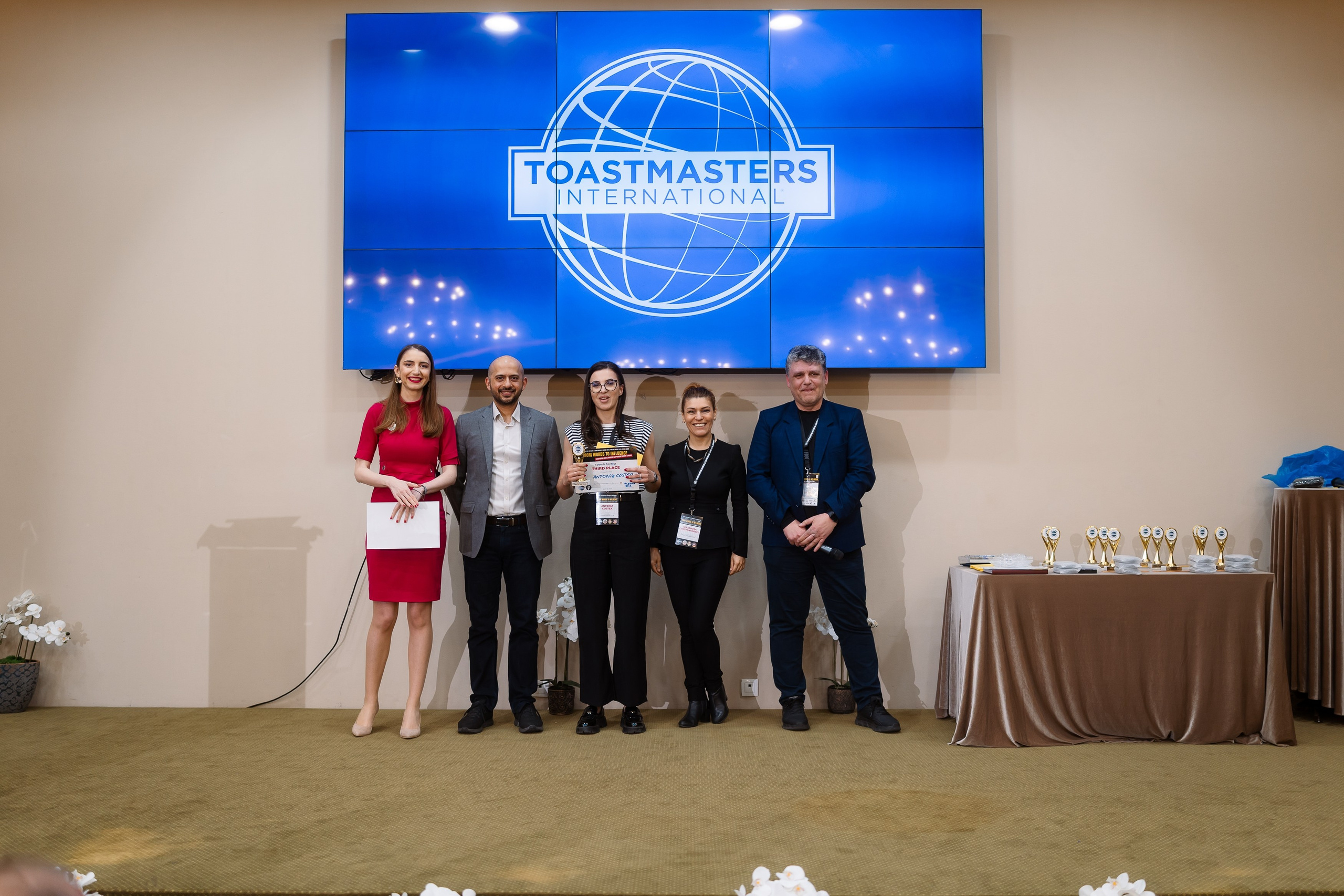 Toastmasters Conference. Marius Ciocan