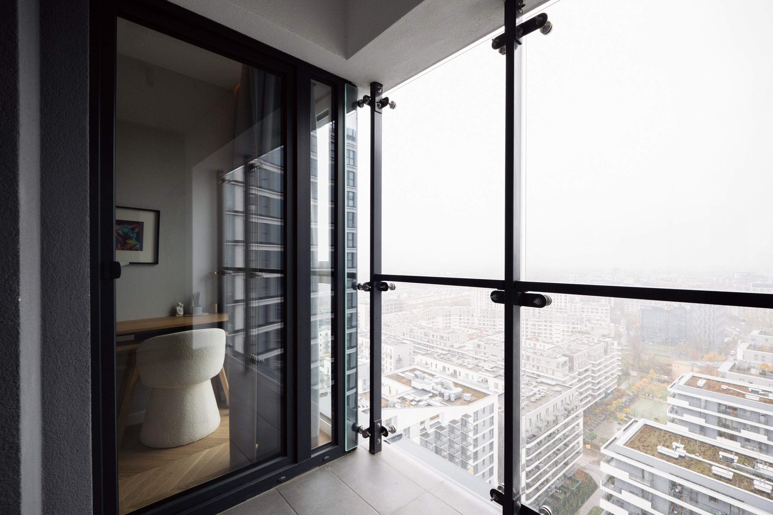 Eleganckie wnętrze w Warszawie — Zdjęcia nieruchomości. Fotograf nieruchomości