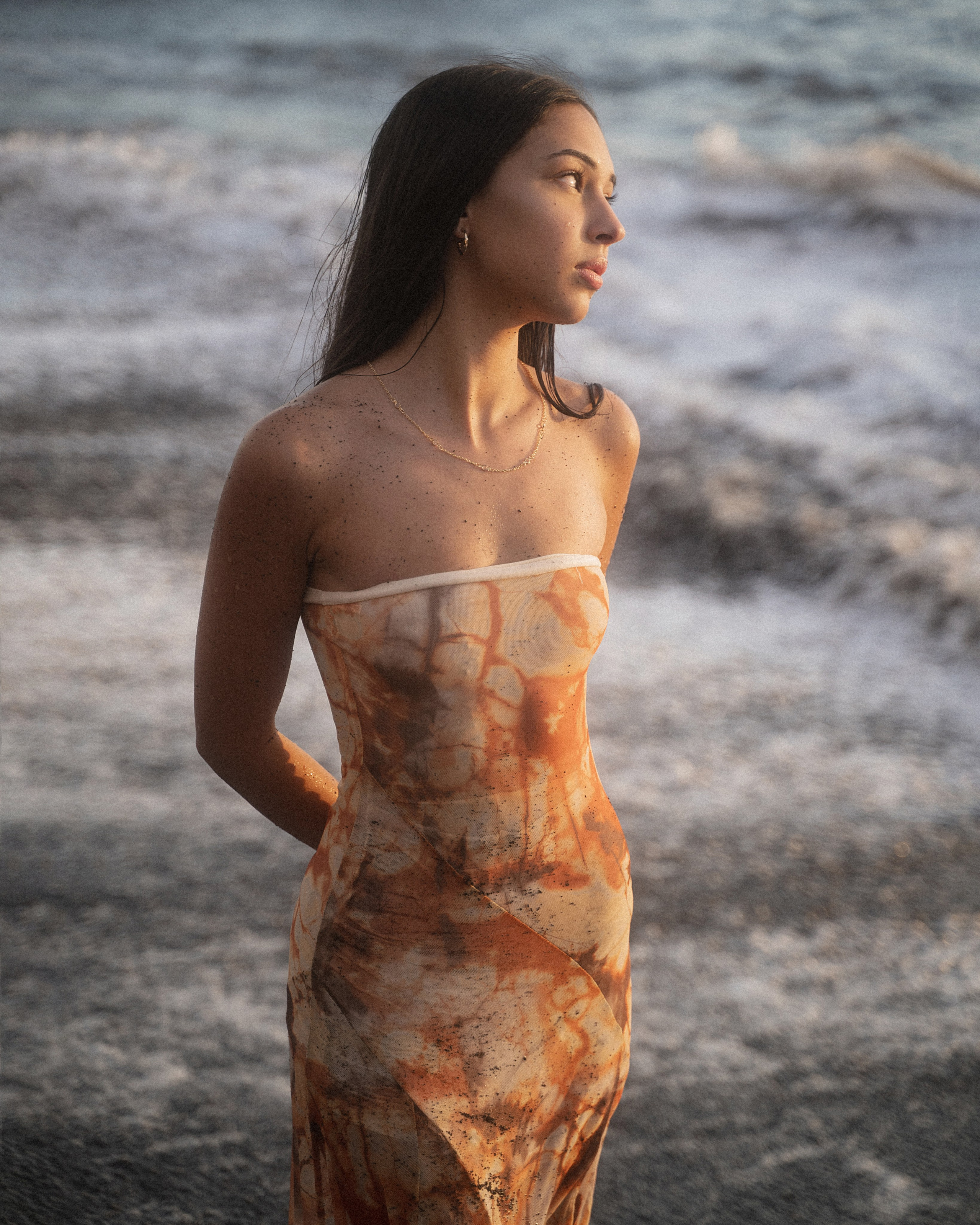 Sunset Portraits with Gabriella | Formosa Beach, Madeira Photography. Your photographer in Madeira
