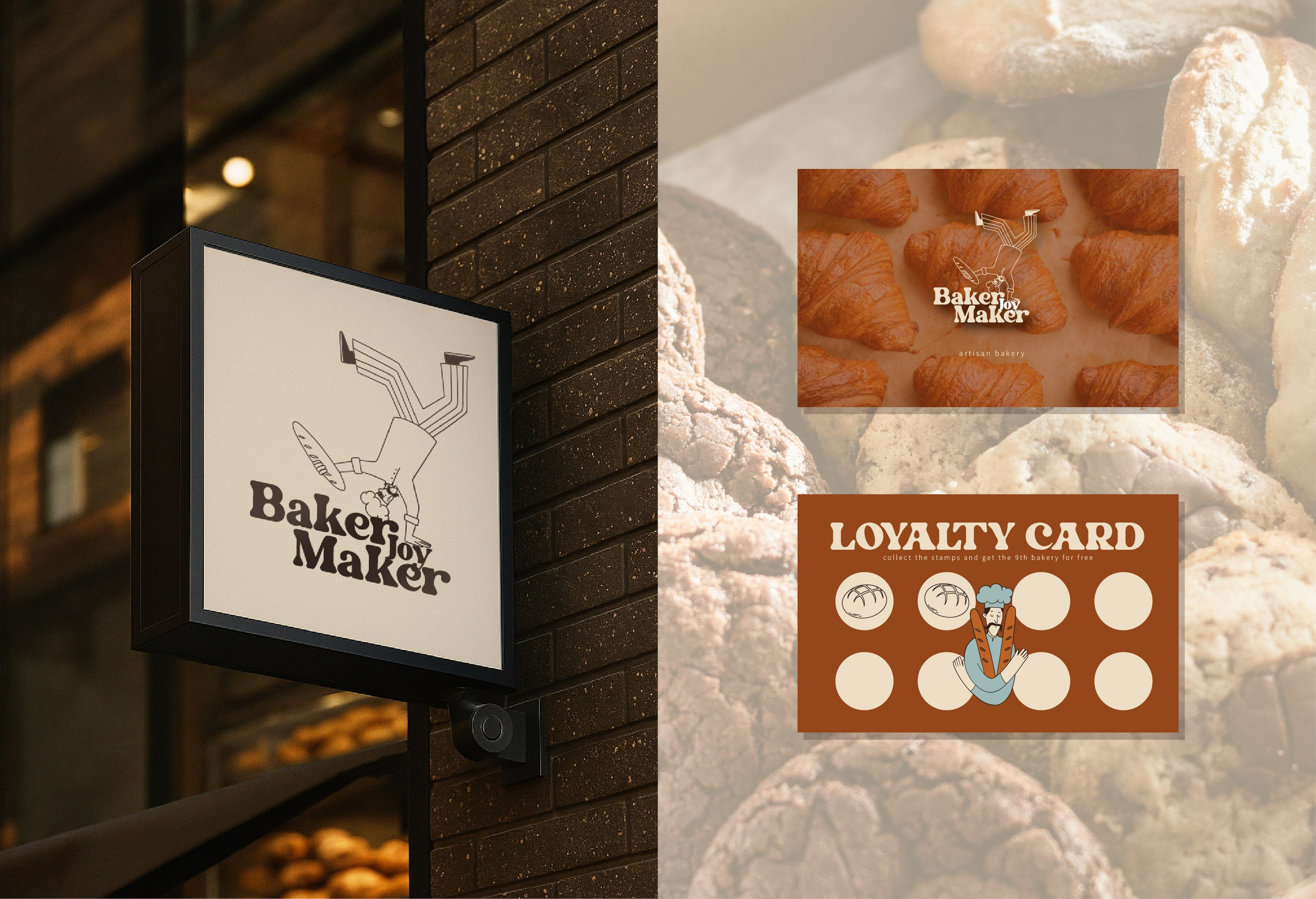 Baker Joy Maker. Helen Reveur | Illustrator & Brand Designer | Ready-Made & Custom Illustrations