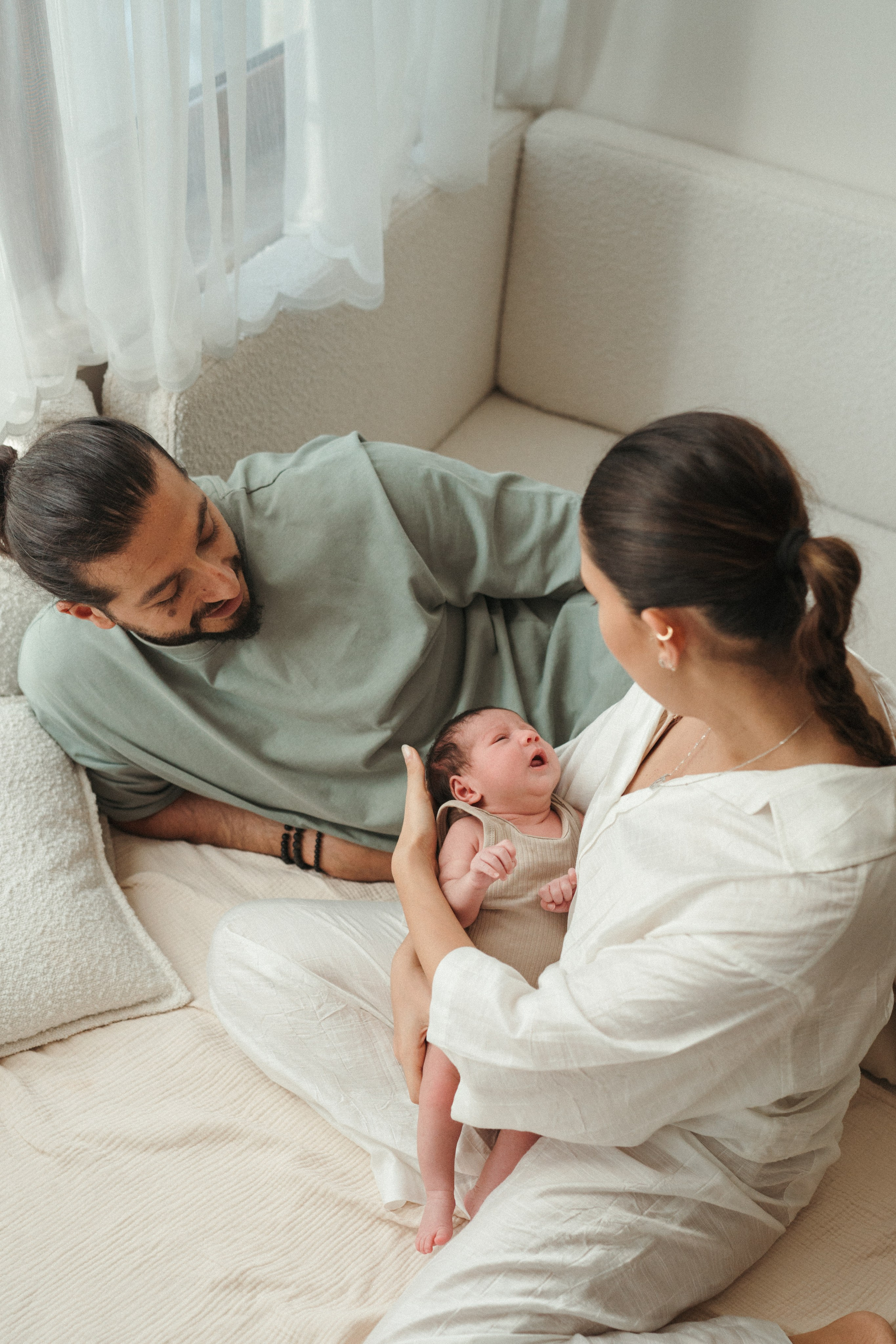 Welcome to the world Selma. Family photographer in Saudi Arabia