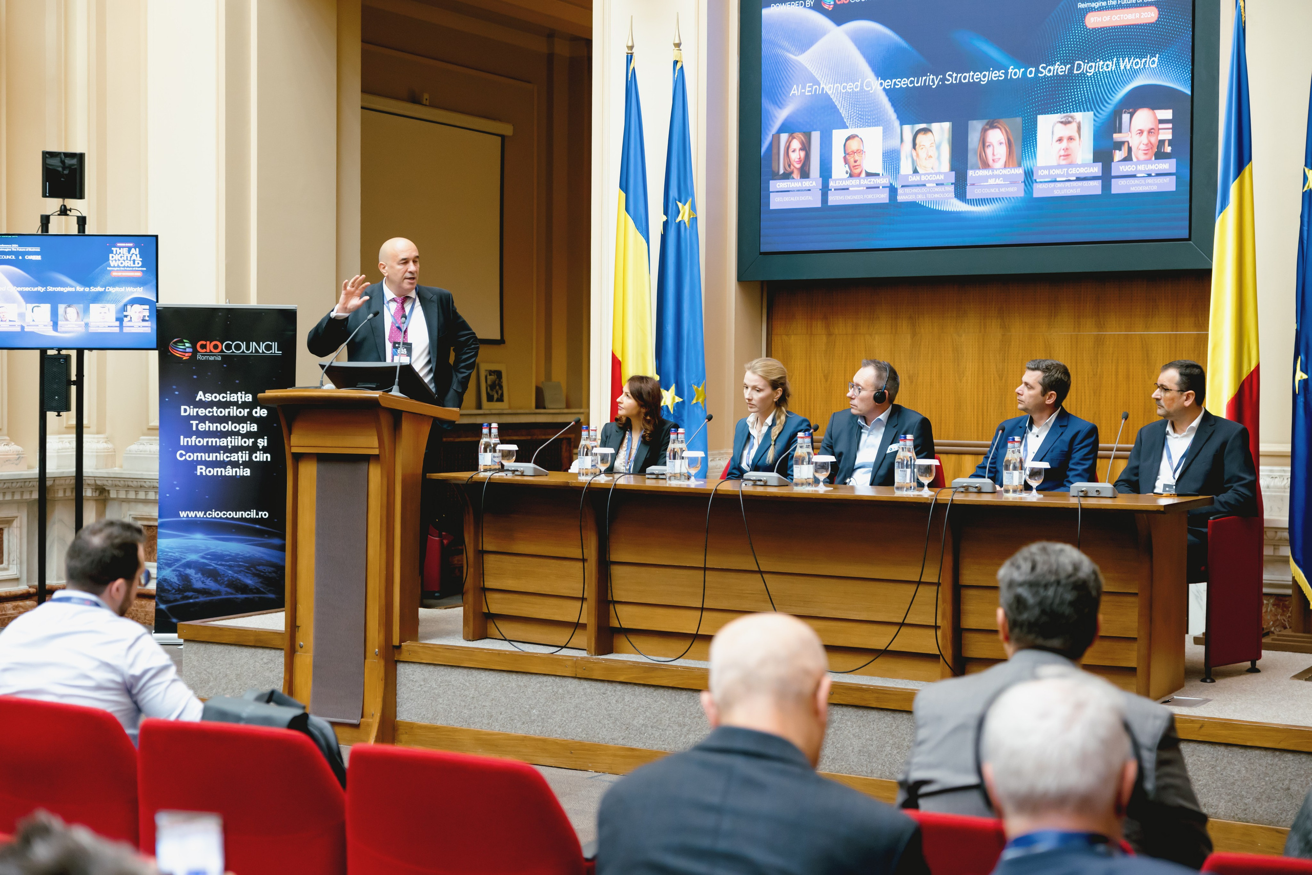 CIO Council - The AI Digital World BNR. MDimaFotoStudio. Fotograf de nuntă, evenimente private și de familie