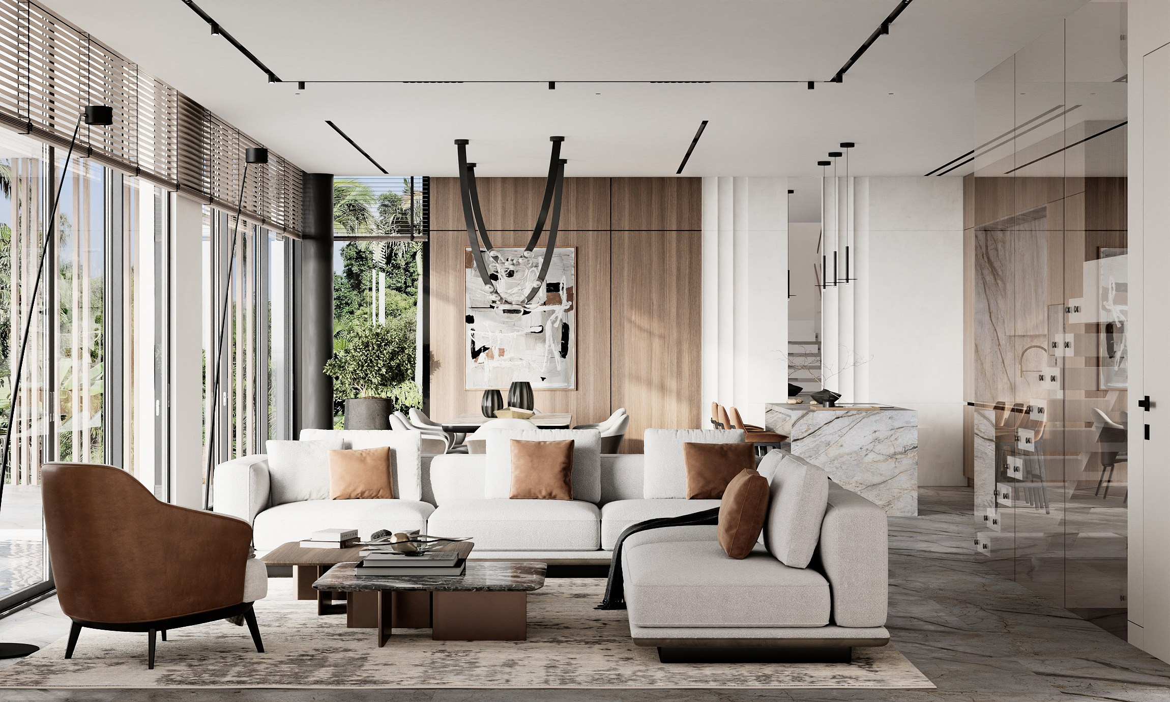 Кухня-гостиная в Таиланде. ROMAN VISUAL| СОЗДАНИЕ ВЫСОКОКАЧЕСТВЕННОЙ 3D-ВИЗУАЛИЗАЦИИ