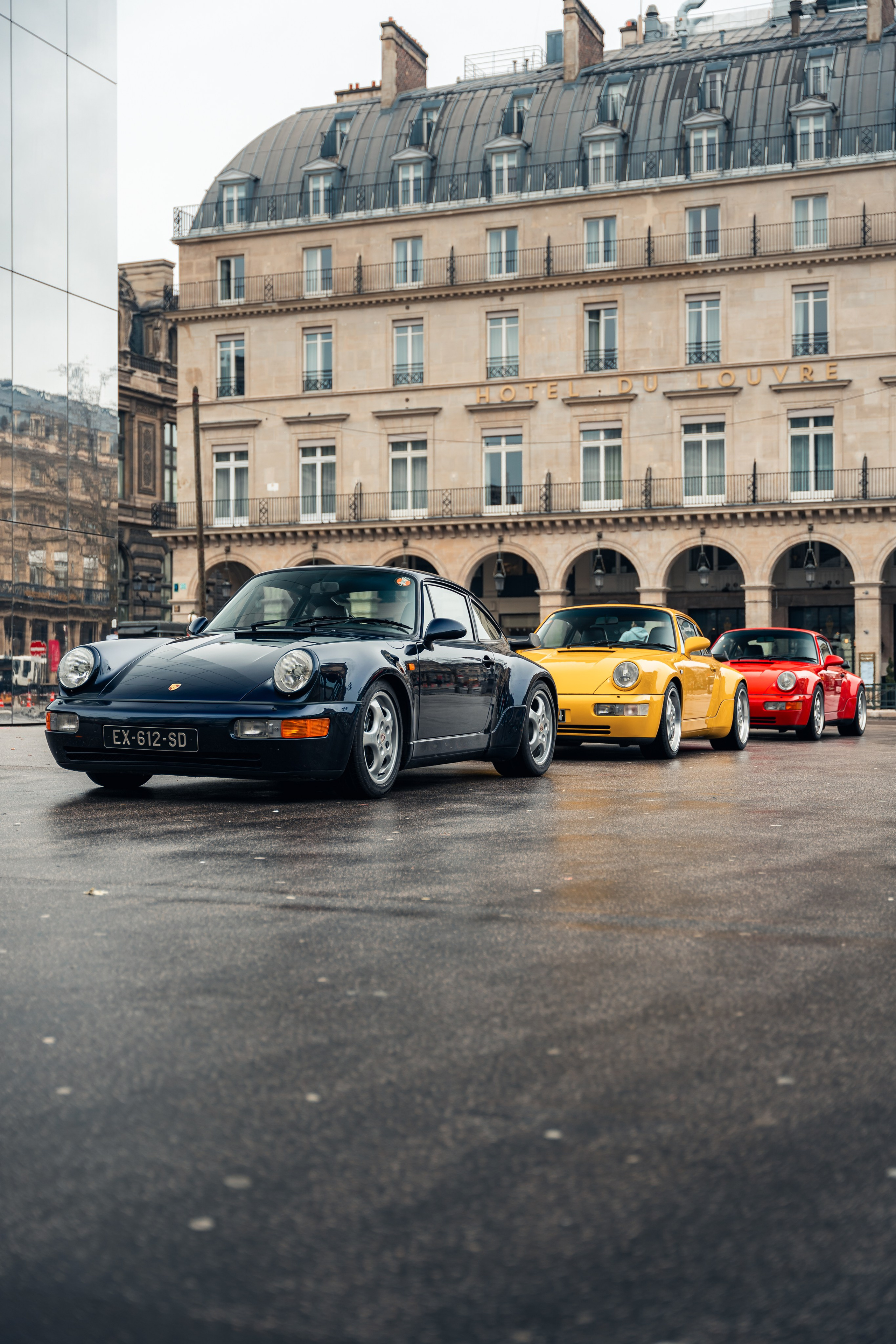 Porsches 964 Turbo. Photographer in Paris — Vitalii Motruk