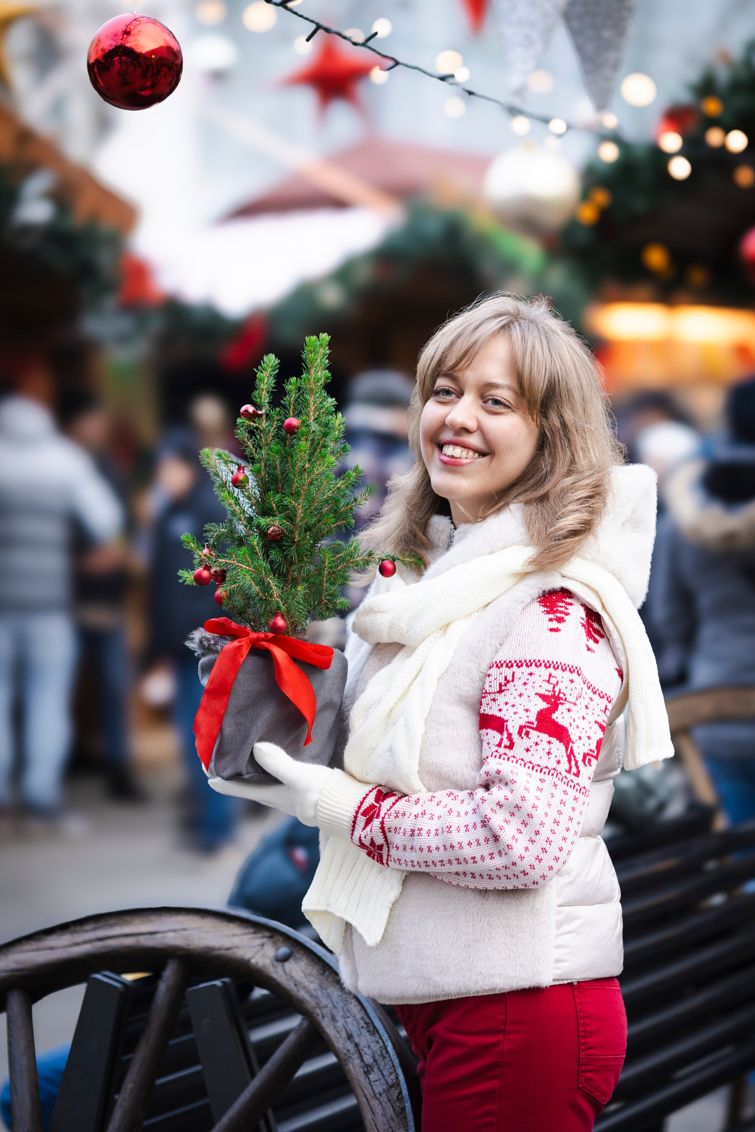 Nadja and Christmas. Photographer in Munich