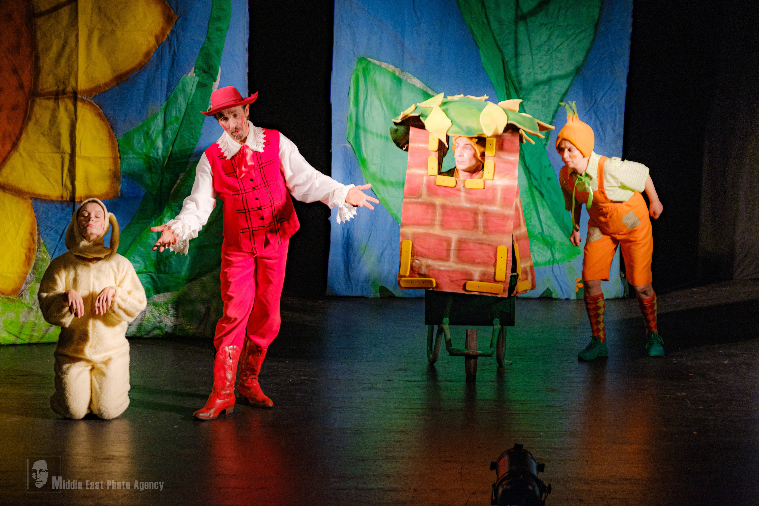 Chipollino – Theater Zero. Stage Photography. Middle East Photo Agency — Photography & Event Magnets — סוכנות צילום והדפסת מגנטים לאירועים