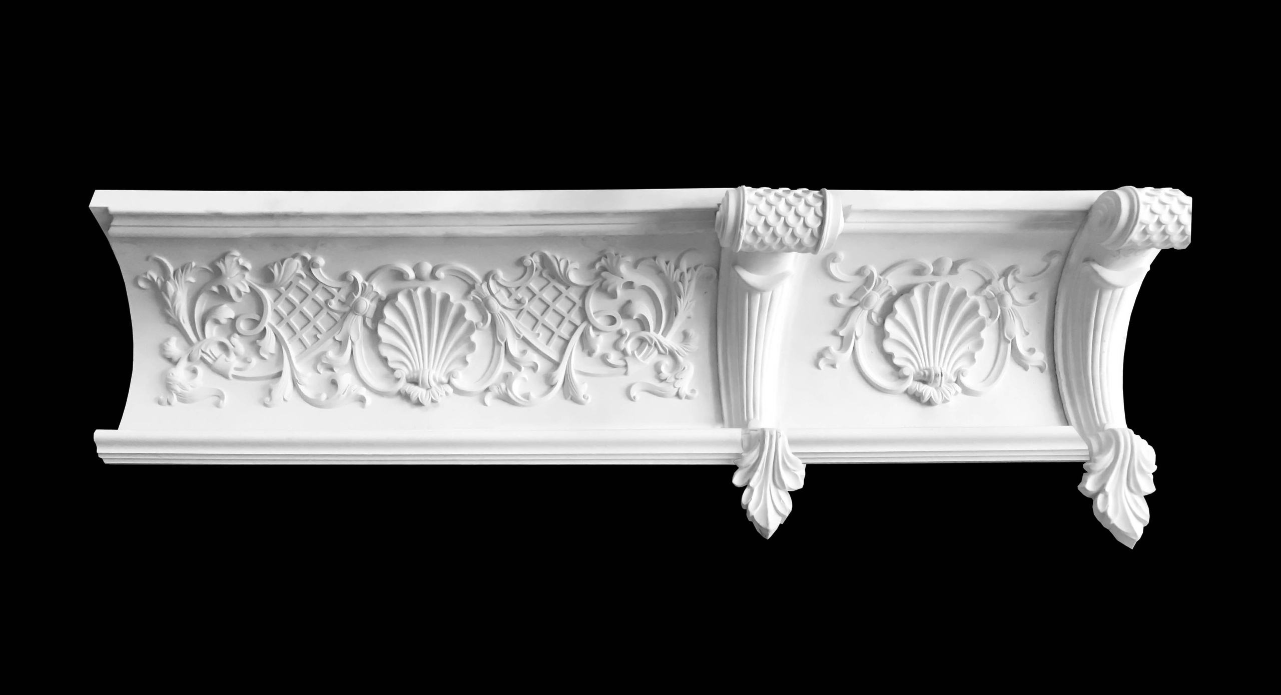 Crown Molding. Plaster molding