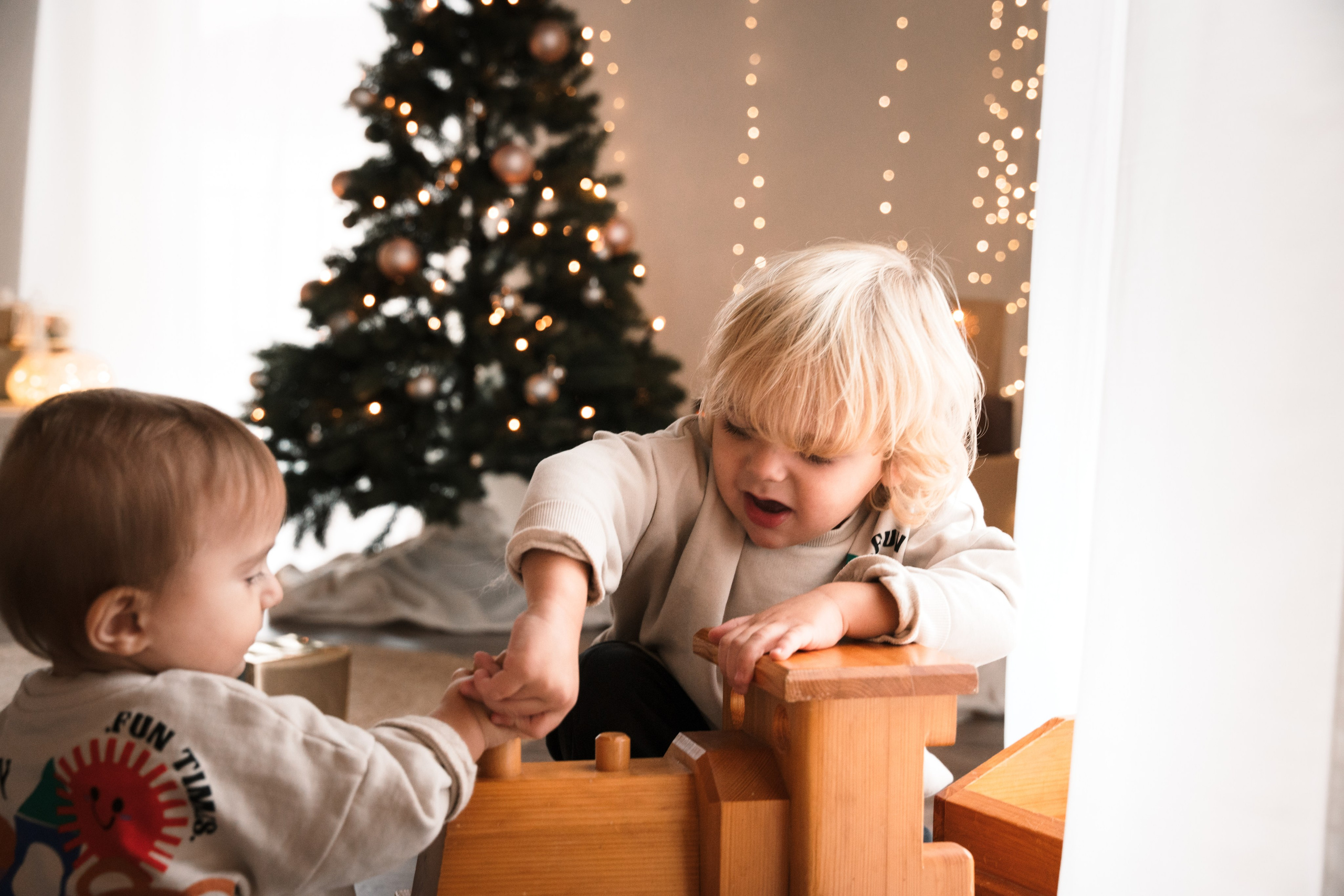 Christmas Studio Photoshoot. Elena Seewald