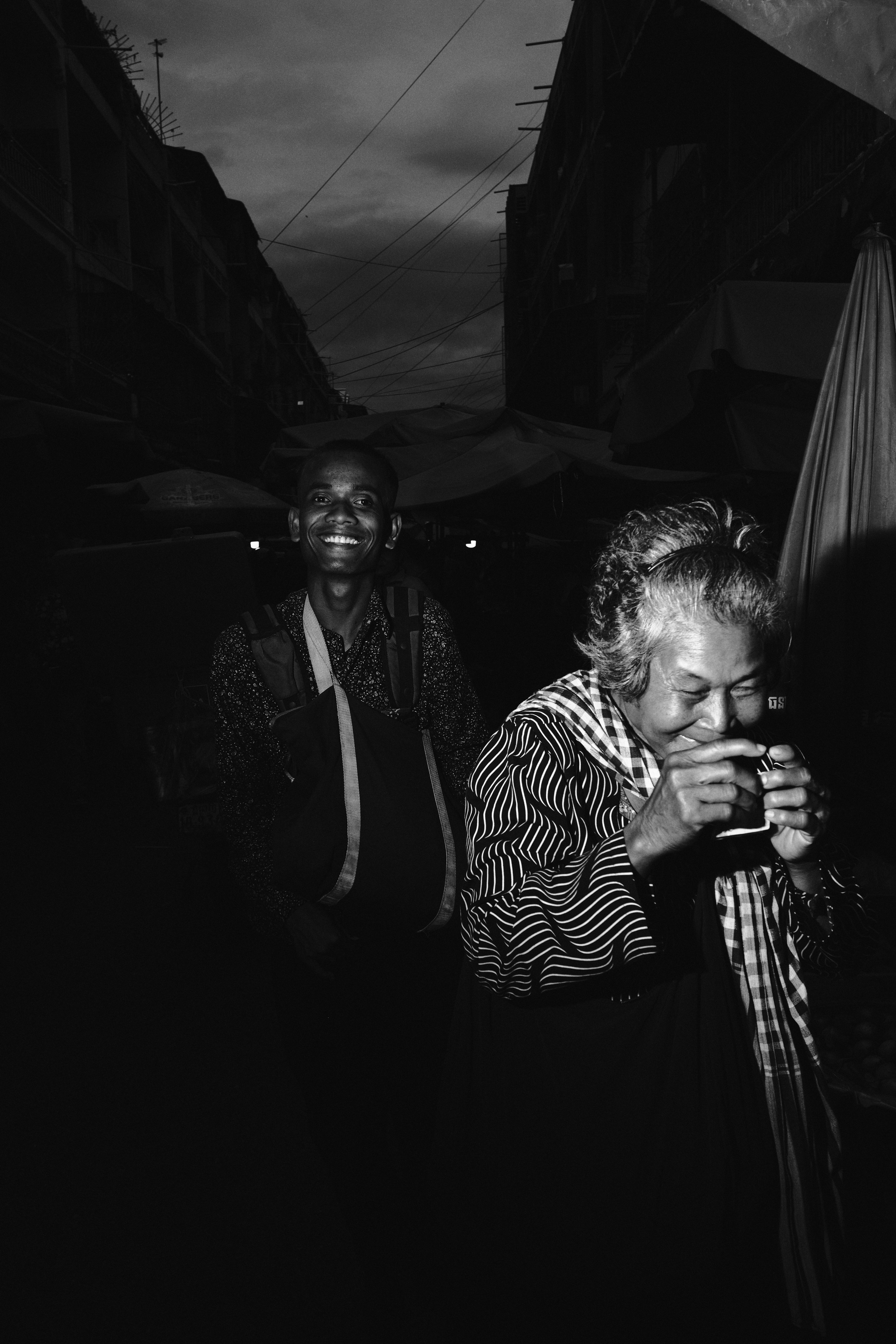 Street. Petr Nabutov. Portrait photography, Cambodia