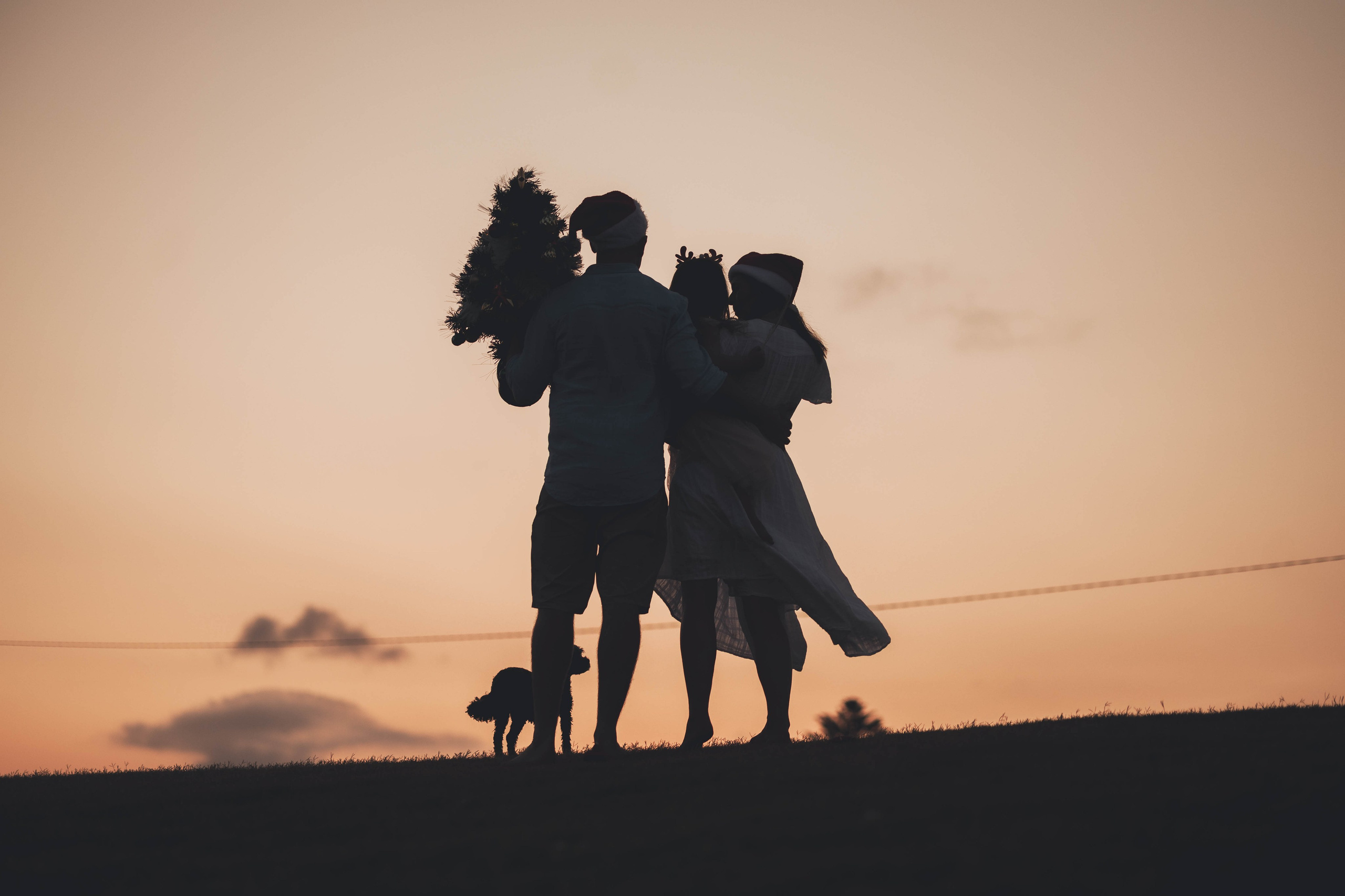 Kat + Andrew + Bella + Roxie. True Story Photography