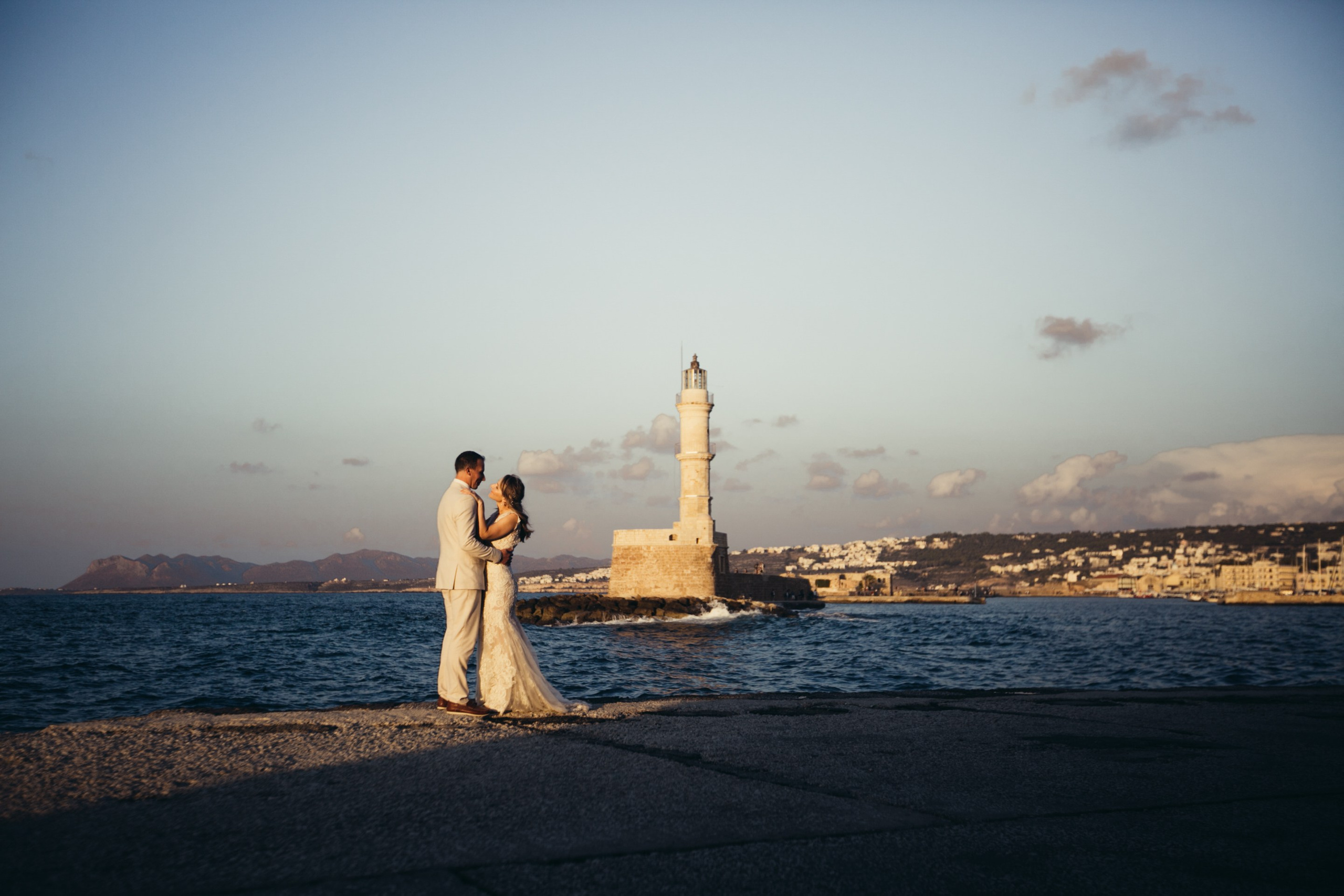 Aaron & Beata, Crete. Denny Savon — Photographer in Santorini | Weddings, Love Stories & Flying Dress