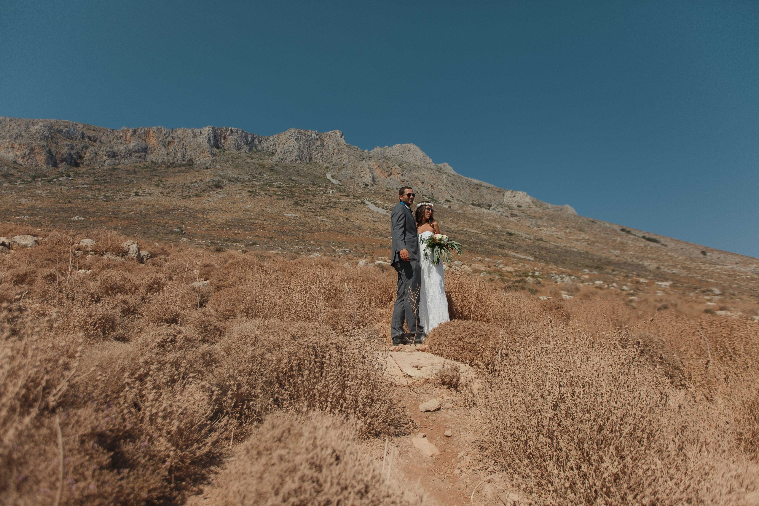 Marino & Steffi, Crete. Denny Savon — Photographer in Santorini | Weddings, Love Stories & Flying Dress