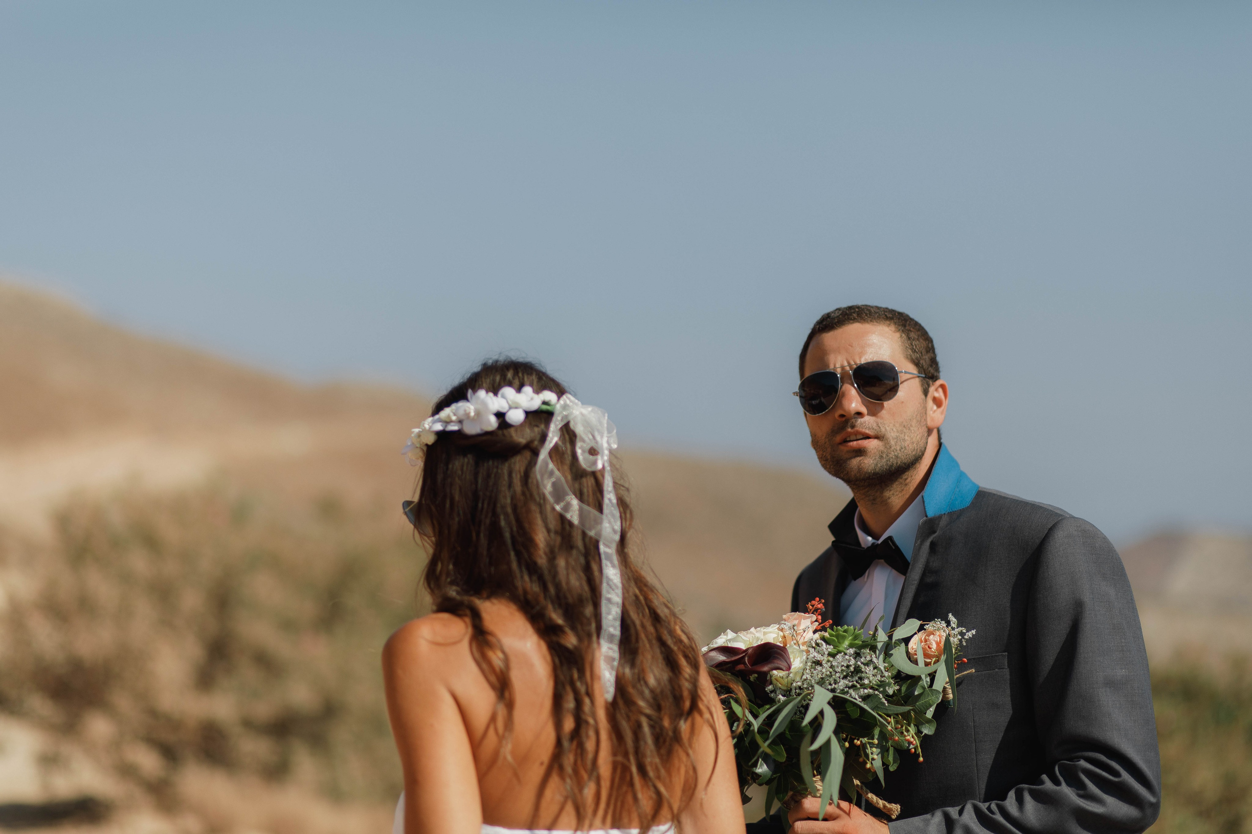 Marino & Steffi, Crete. Denny Savon — Photographer in Santorini | Weddings, Love Stories & Flying Dress