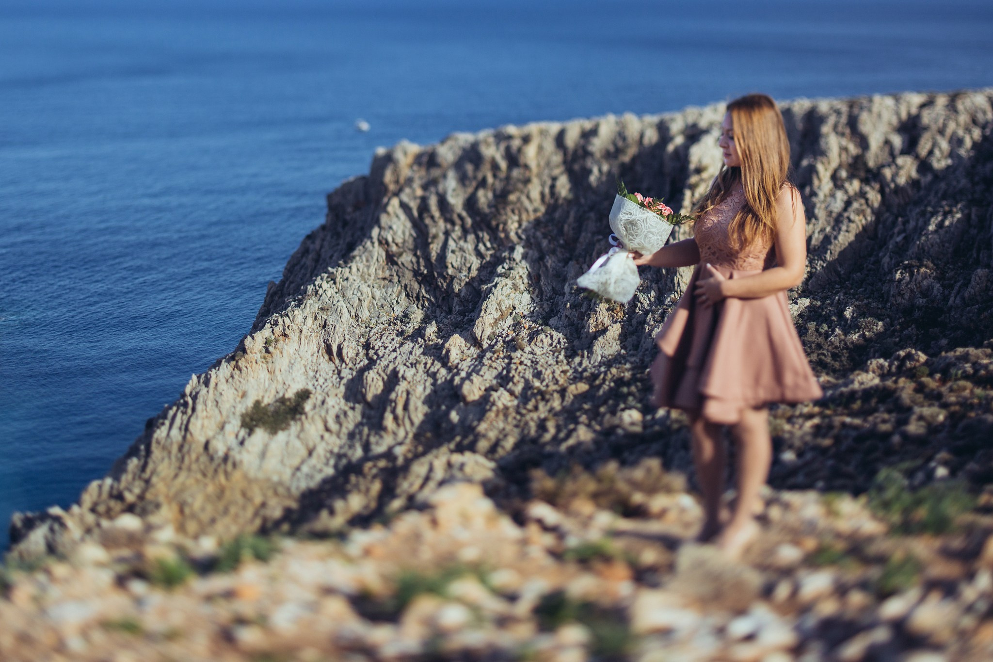 Ronalds & Svetlana, Crete. Denny Savon — Photographer in Santorini | Weddings, Love Stories & Flying Dress