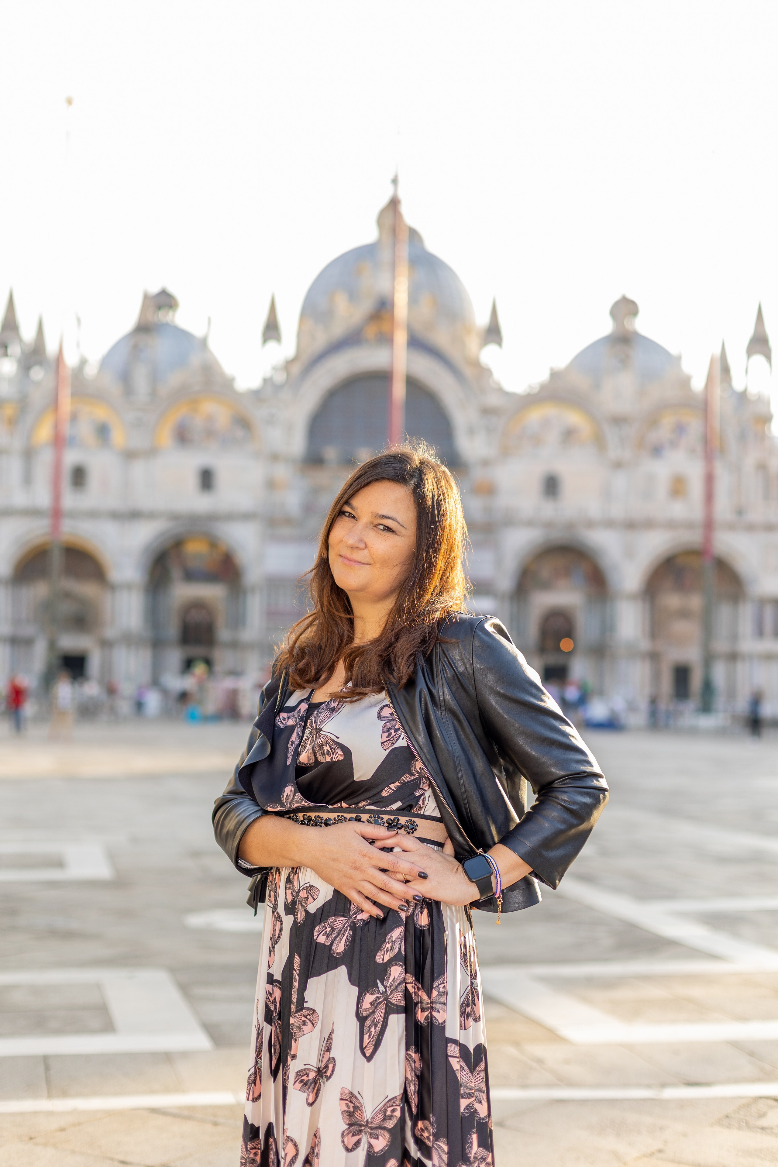 Margo and Vincenzo at dawn in Venice