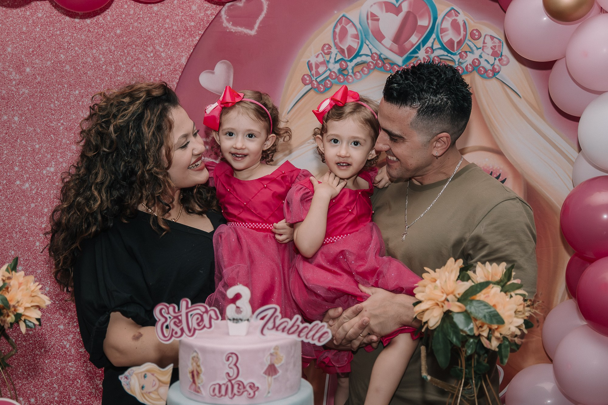 Aniversário Ester e Isabelle — 3 anos. Mareh Audiovisual
