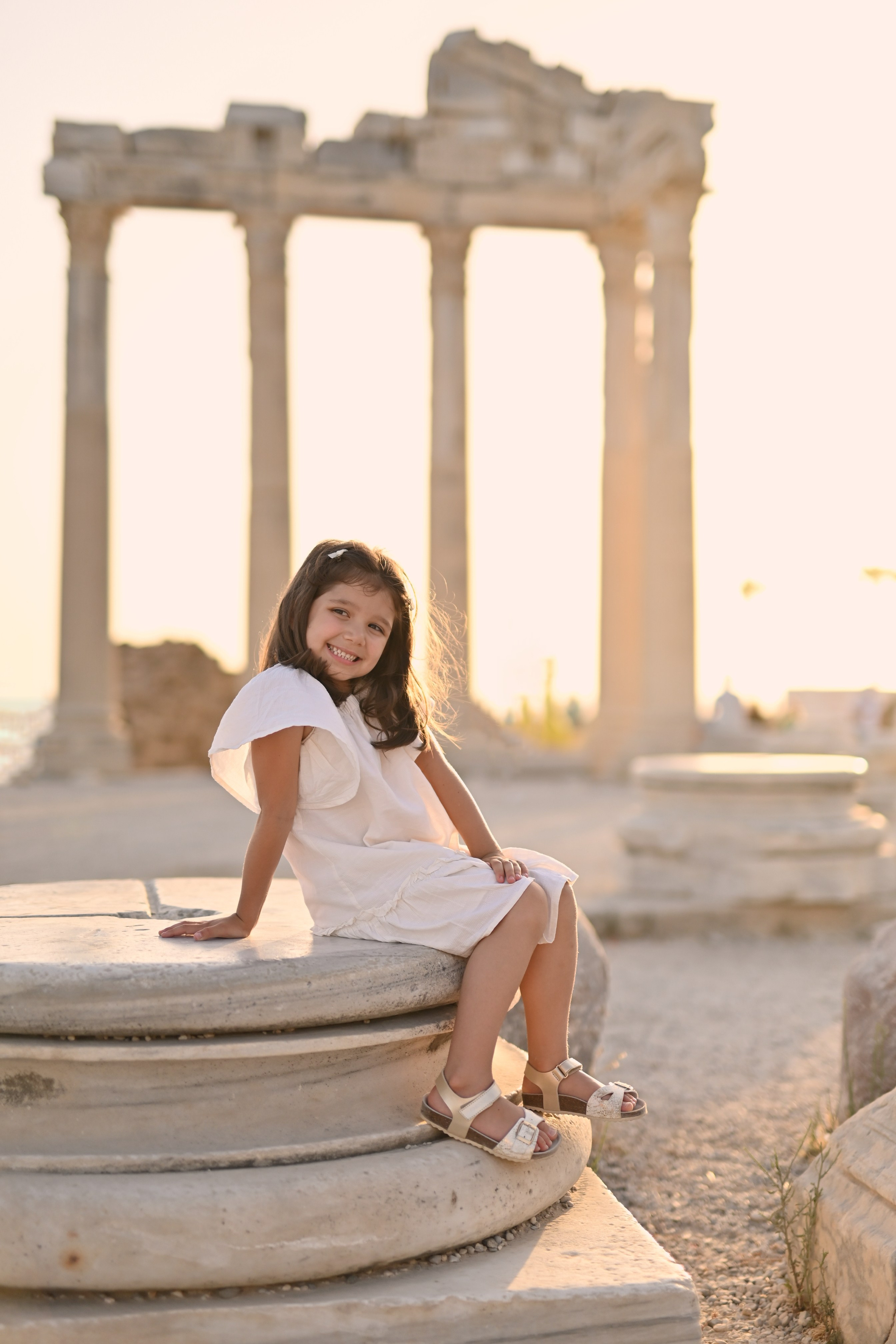 Семейные съемки в античном Сиде. Photographer in Alanya, Side, Manavgat. Türkiye