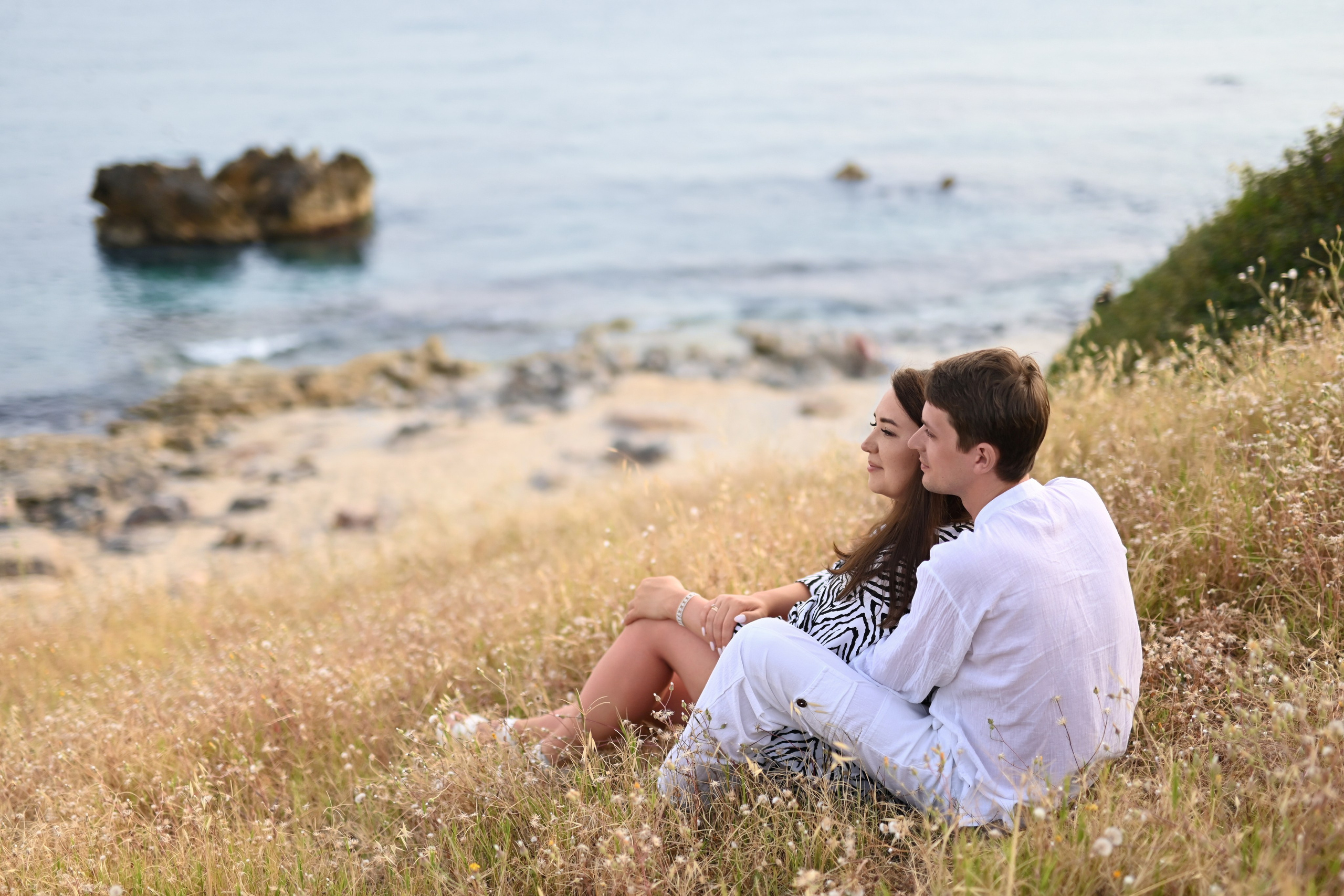 Love story на пляже Клеопатра. Photographer in Alanya, Side, Manavgat. Türkiye