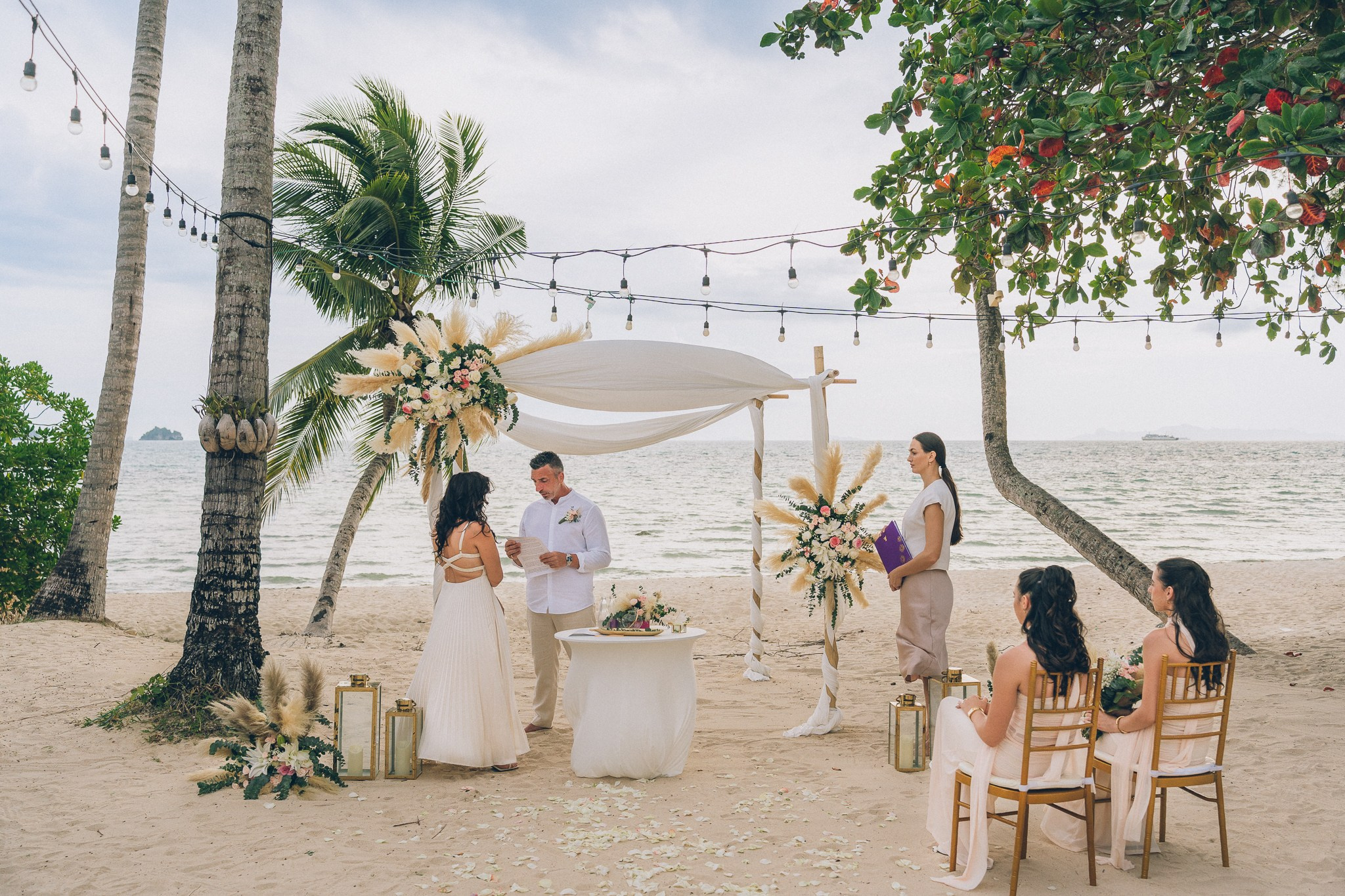 Ventrone Antonella and Lespes Angelo. Mariage à Koh Samui, en Thaïlande. Whatsapp: +66 94 3 650 301