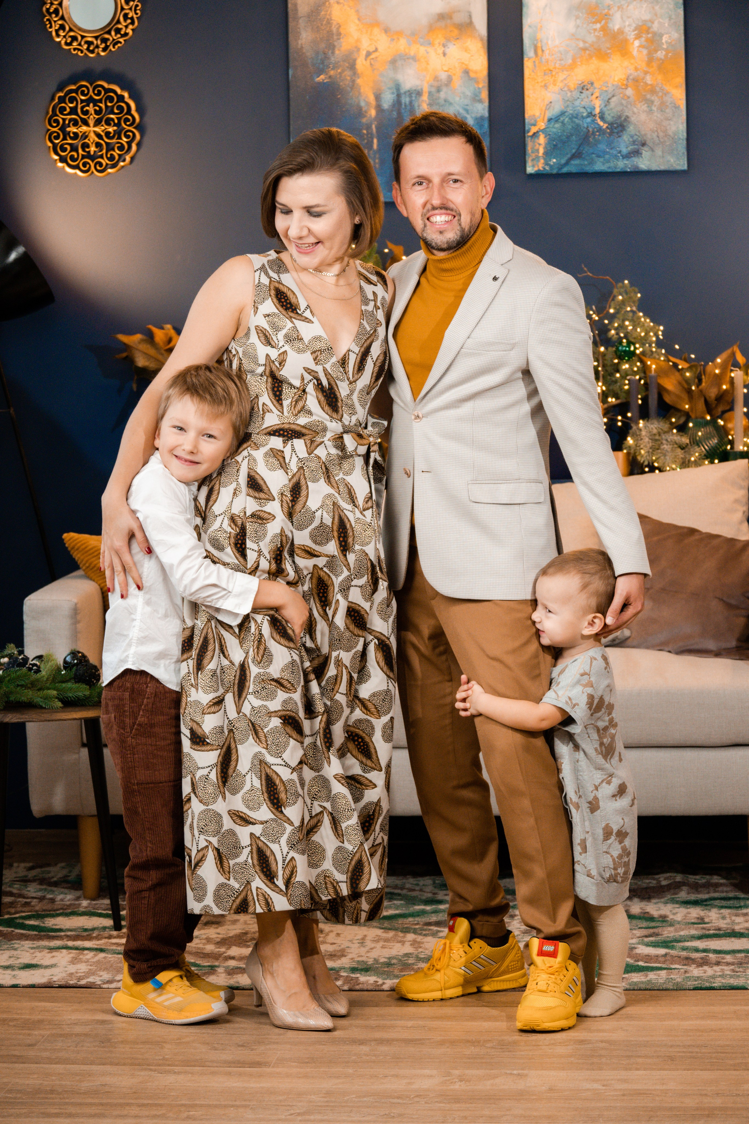 The Pris family. Fotograf Dmitrii Donets