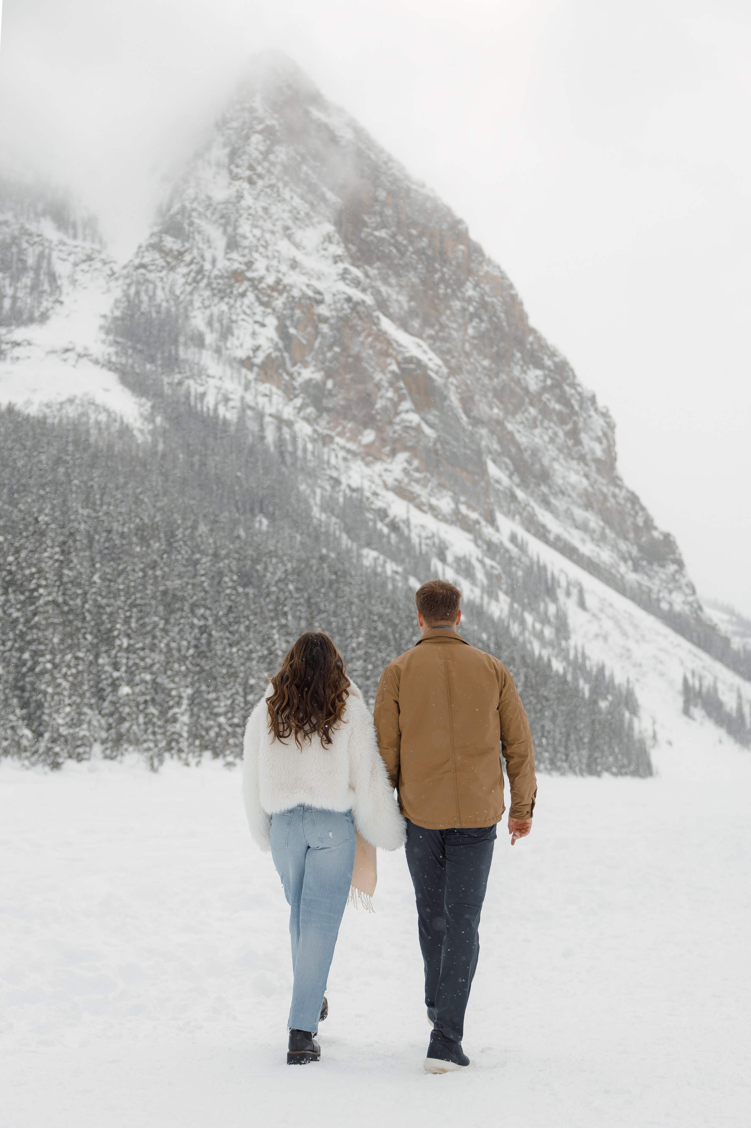 Lake Louise engagement session. Home