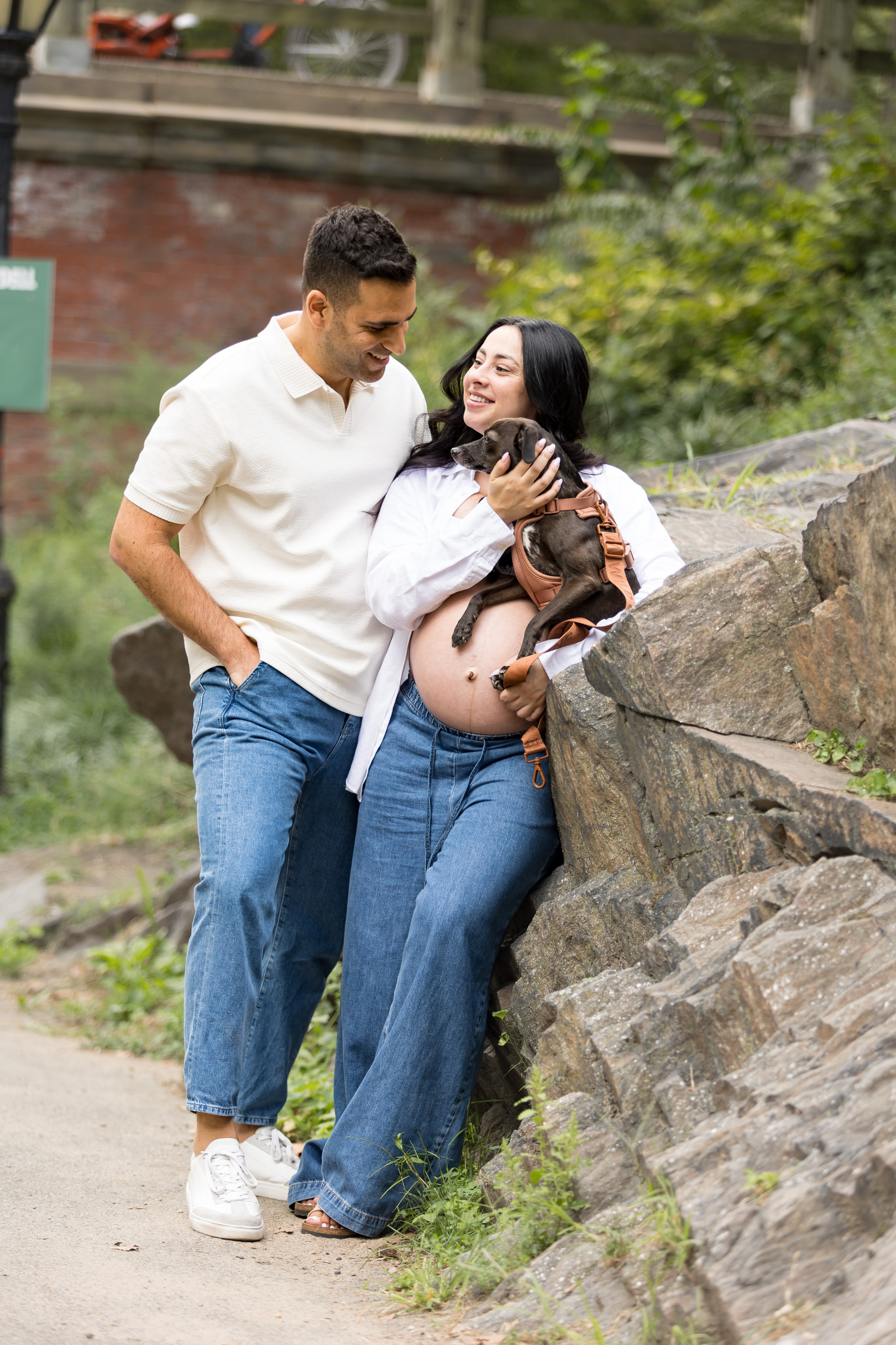 Waiting for You, Central Park. Family, lifestyle, and commercial photography in New York and New Jersey